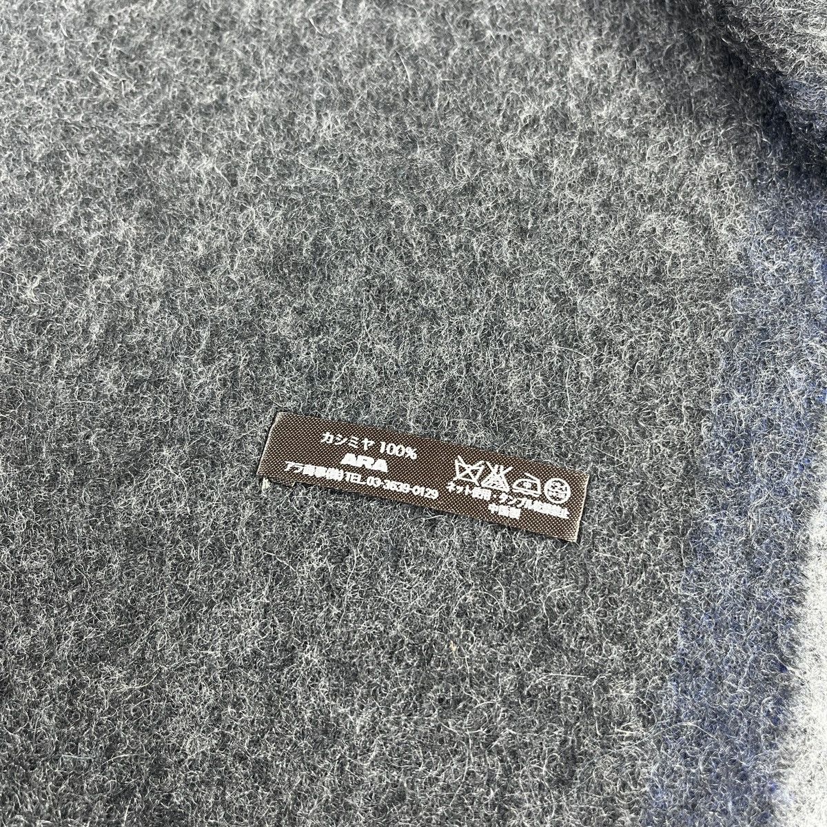 Paul Stuart × Vintage Paul Stuart Cashmere Scarf / Muffler / Neckwear T991 Size ONE SIZE - 7 Thumbnail