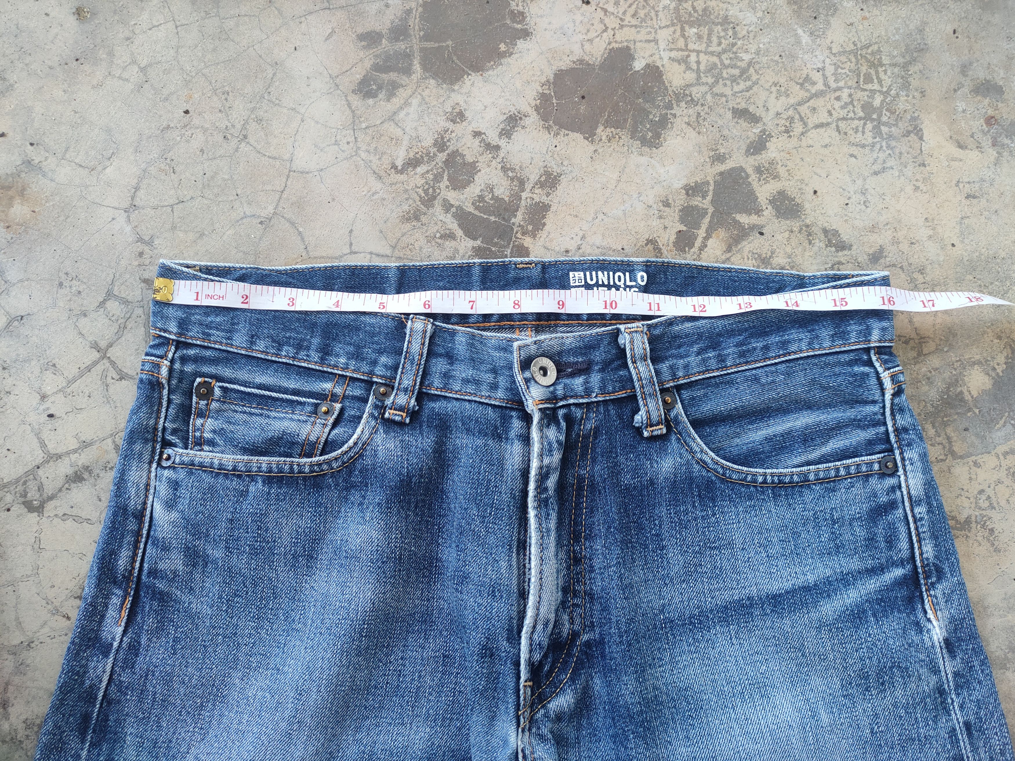 Japanese Brand VINTAGE JAPANESE FADED DISTRESSED JEANS DENIM PANTS Size US 32 / EU 48 - 8 Thumbnail