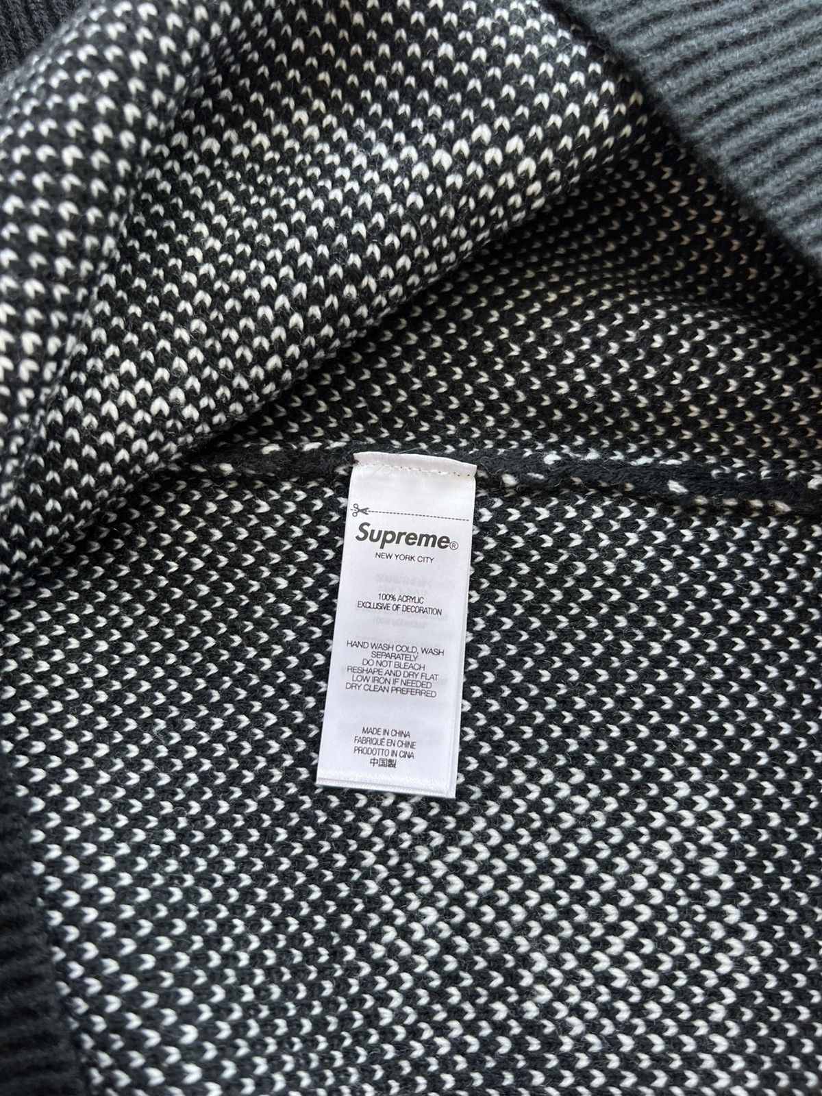 Bounty Hunter × Supreme Supreme x Bounty Hunter Knit Sweater Black Large Size US L / EU 52-54 / 3 - 8 Thumbnail