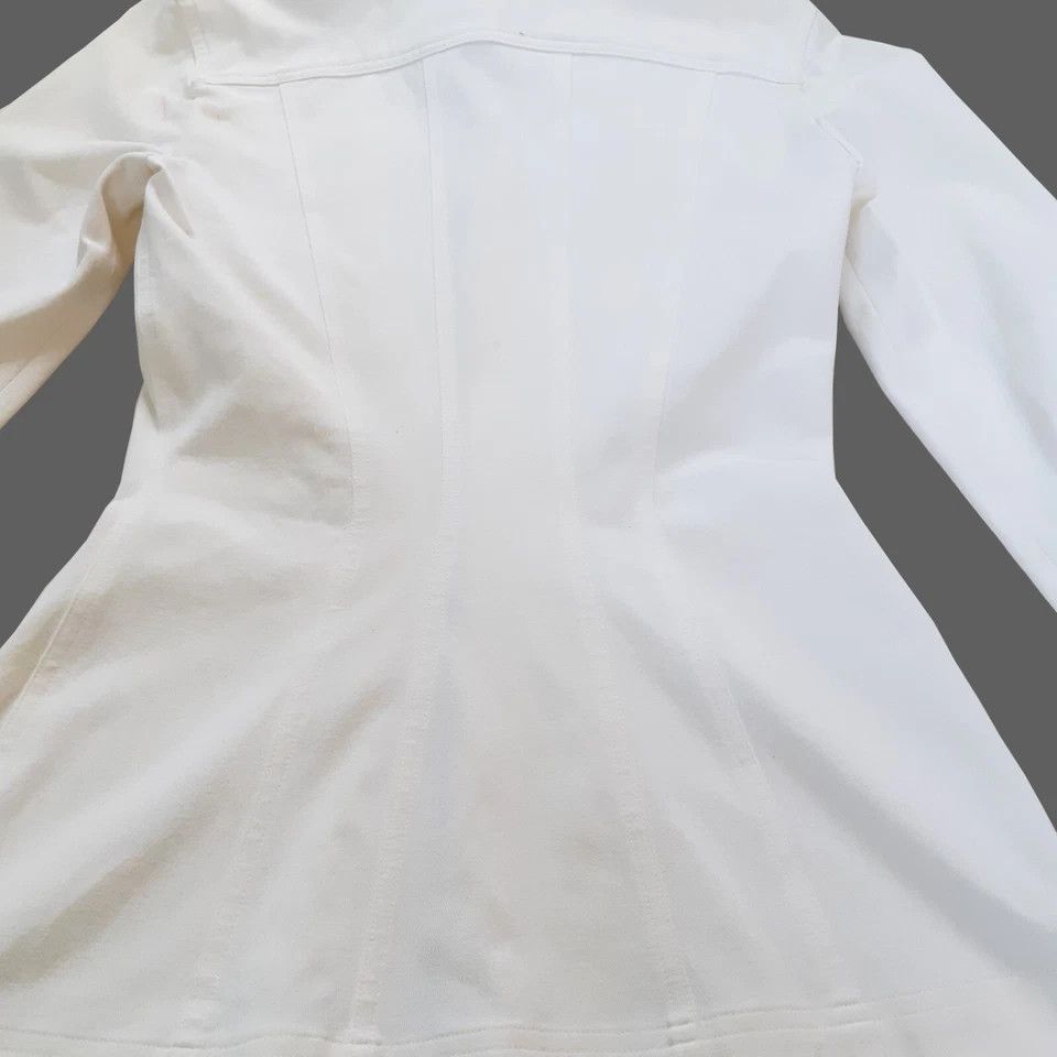 Thierry Mugler MTM Thierry Mugler Vintage Jacket Stretch White Size XS / US 0-2 / IT 36-38 - 8 Thumbnail