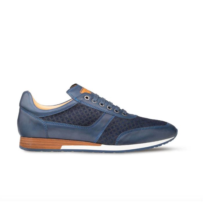 Mezlan Maxim Calfskin Sneakers Blue (9463)