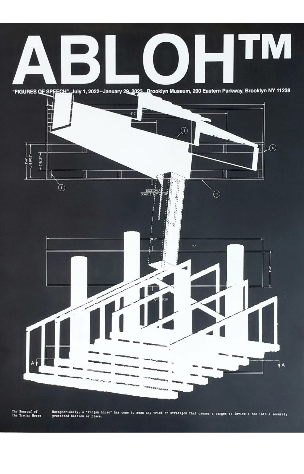 Virgil Abloh Virgil Abloh Figures of Speech Poster - Trojan Horse | Grailed