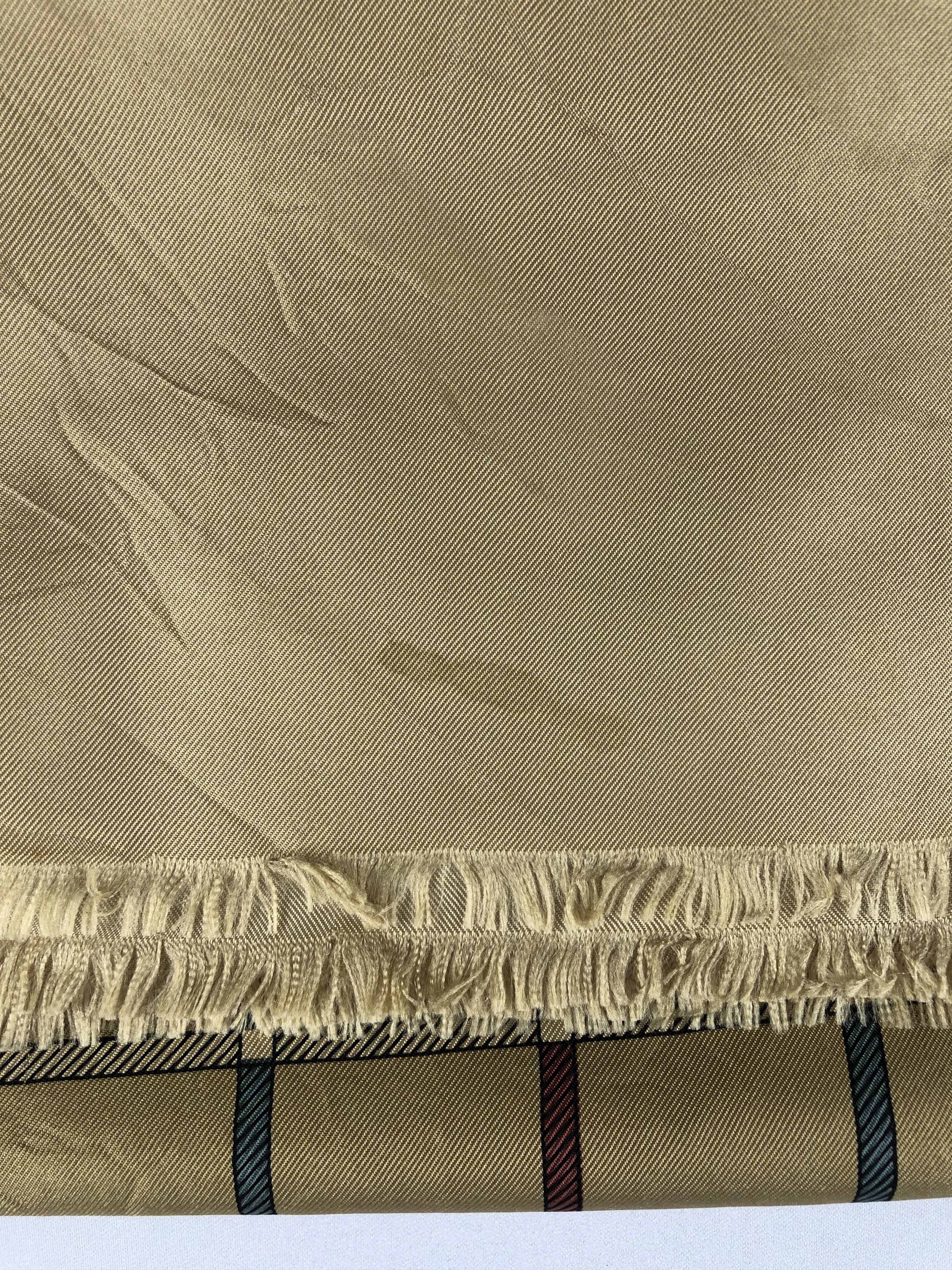 Vintage Vintage Burberry Silk Scarf Size ONE SIZE - 4 Thumbnail