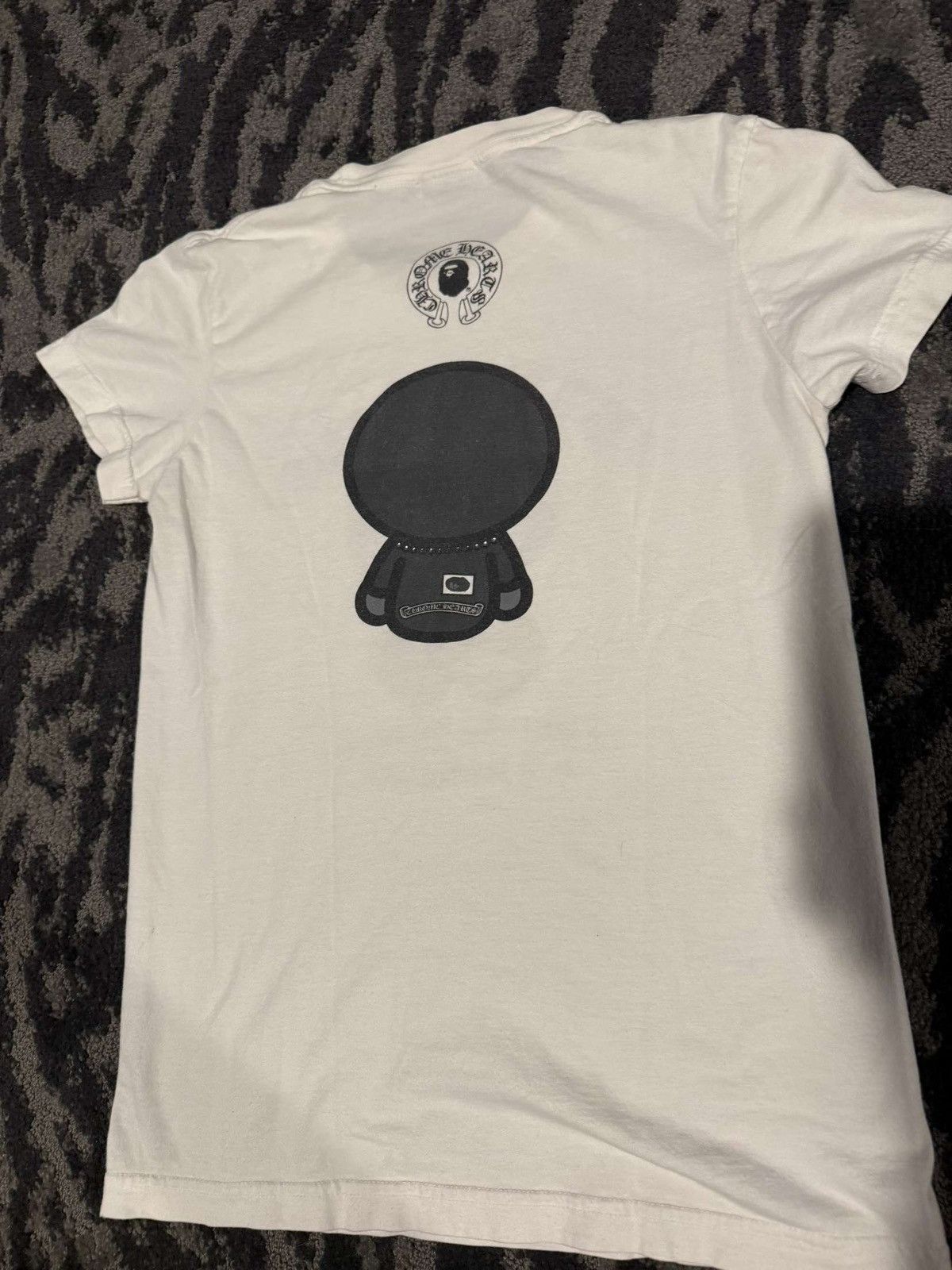Bape × Chrome Hearts Chrome Hearts Bape T shirt Small Size US XS / EU 42 / 0 - 2 Thumbnail