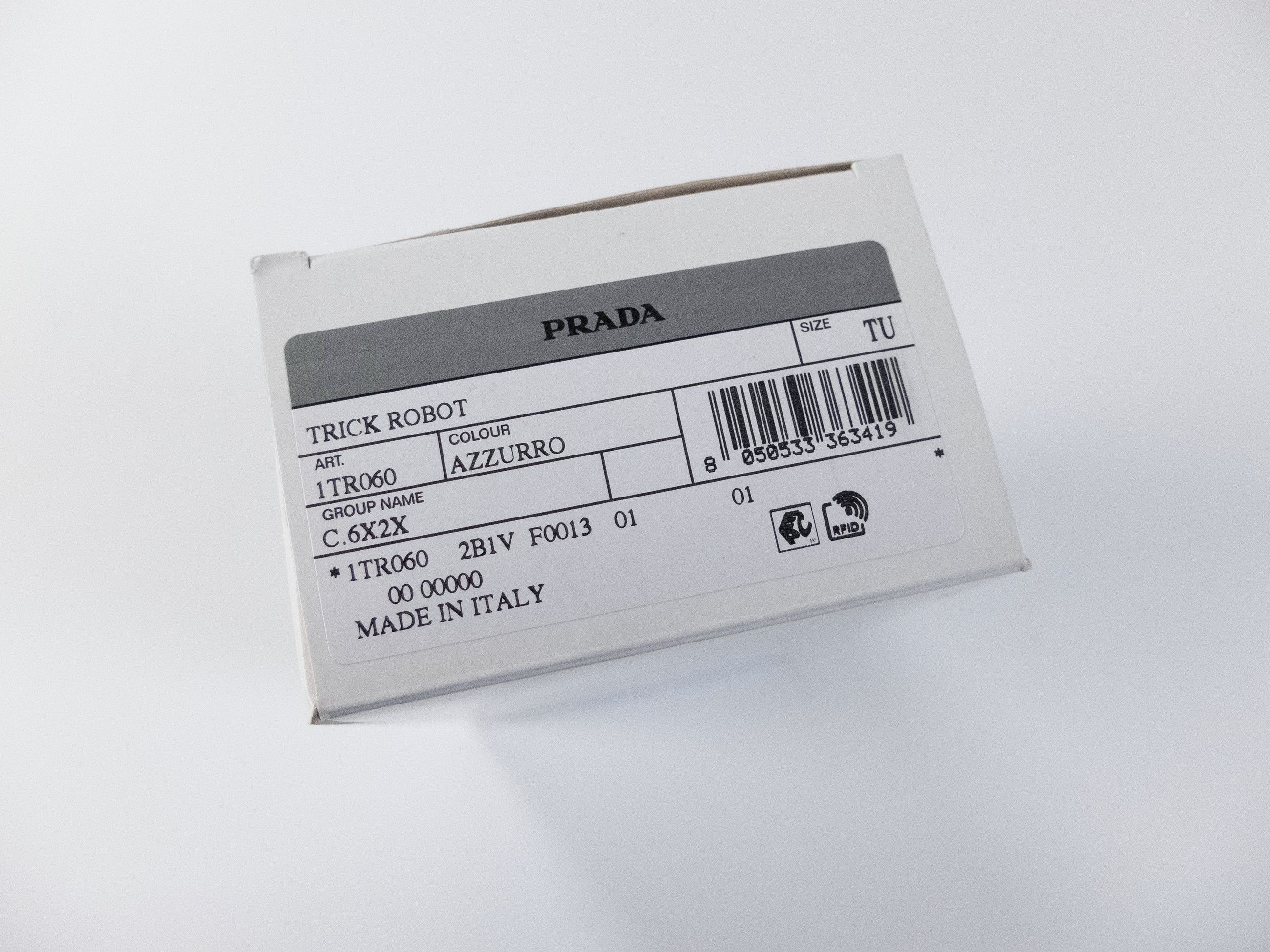 Prada PRADA Pradamalia Socks leather & metal robot keyring charm Size ONE SIZE - 11 Thumbnail