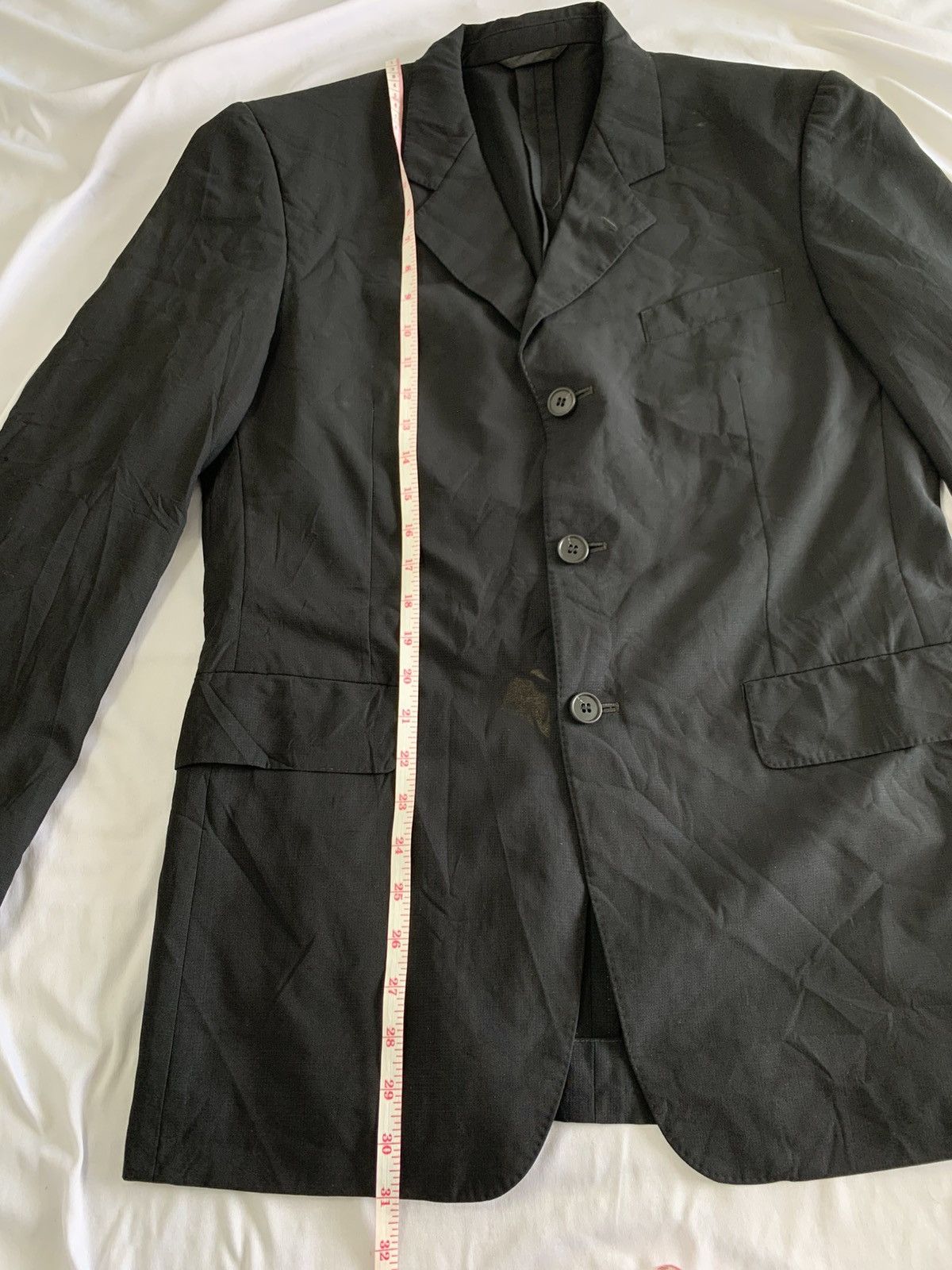 Yohji Yamamoto 80s yohji yamamoto durban blazers distress Size 36R - 11 Thumbnail