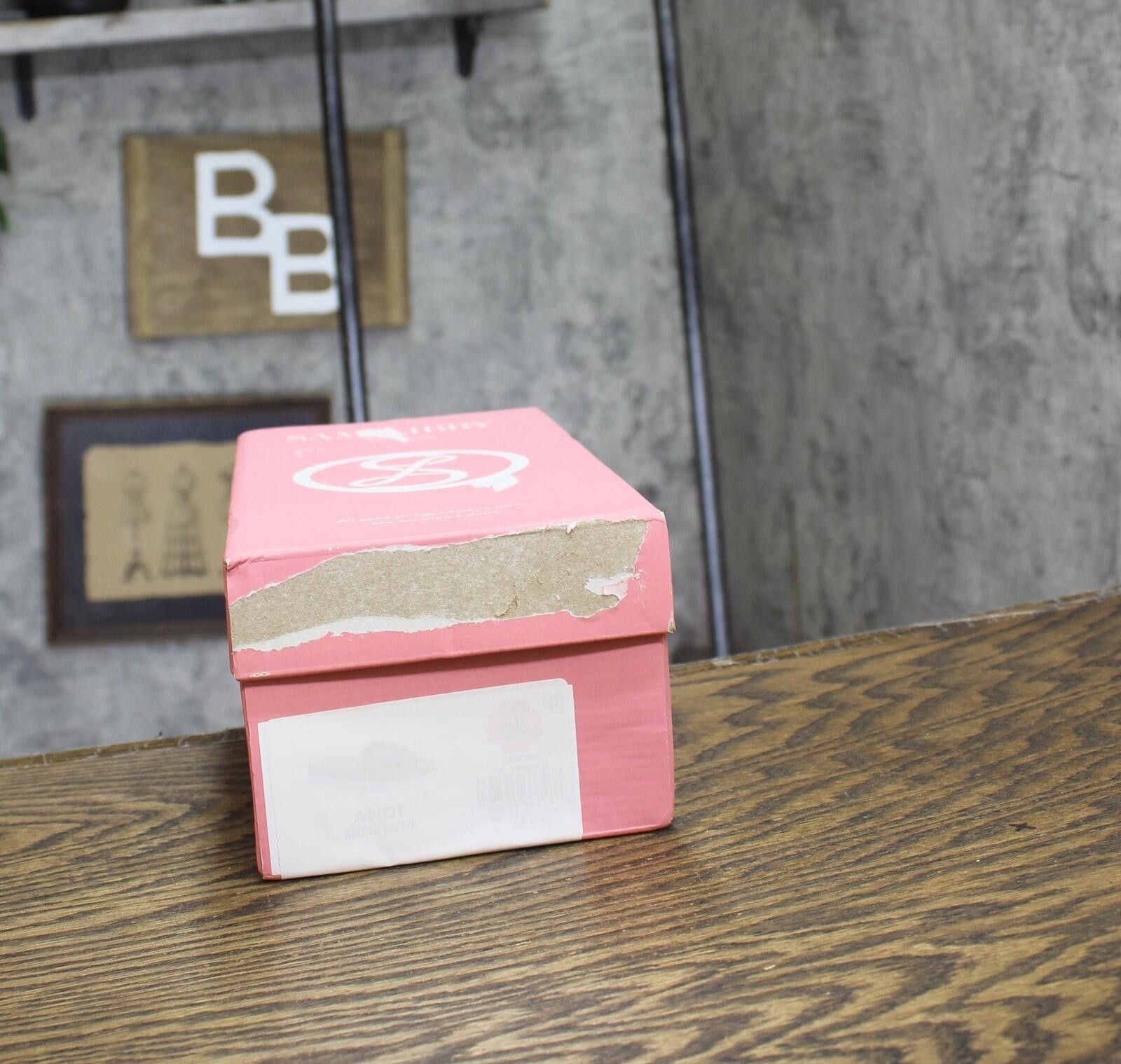 Other Nwt Sam & Libby Flat Sandal J5247s1200 Amber Brown 6.5m Size US 6.5 / IT 36.5 - 6 Thumbnail