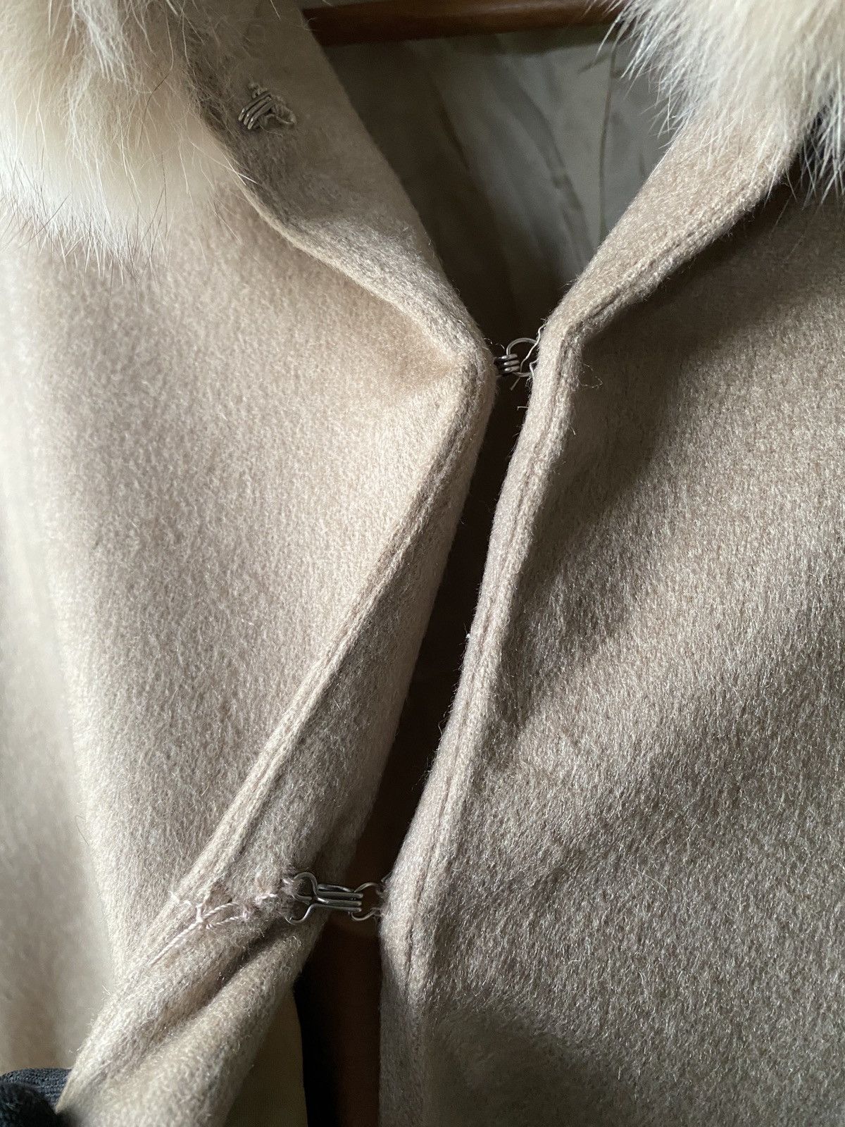 Balmain Vintage Balmain Paris Cashmere Capes Fur Collars And Cuffs Size US XXL / EU 58 / 5 - 7 Thumbnail