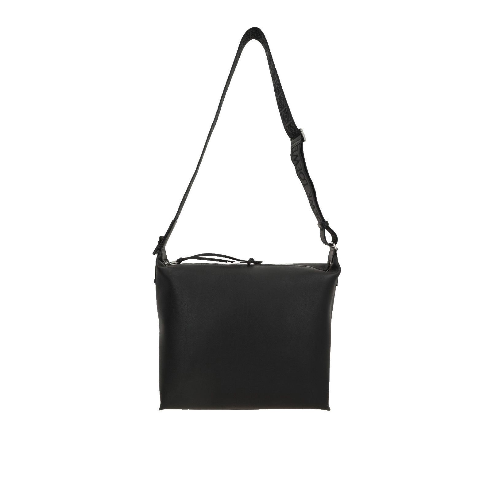 Loewe LOEWE Cubi Medium $2700 Black Smooth Leather Shoulder Bag Ne Size ONE SIZE - 1 Thumbnail