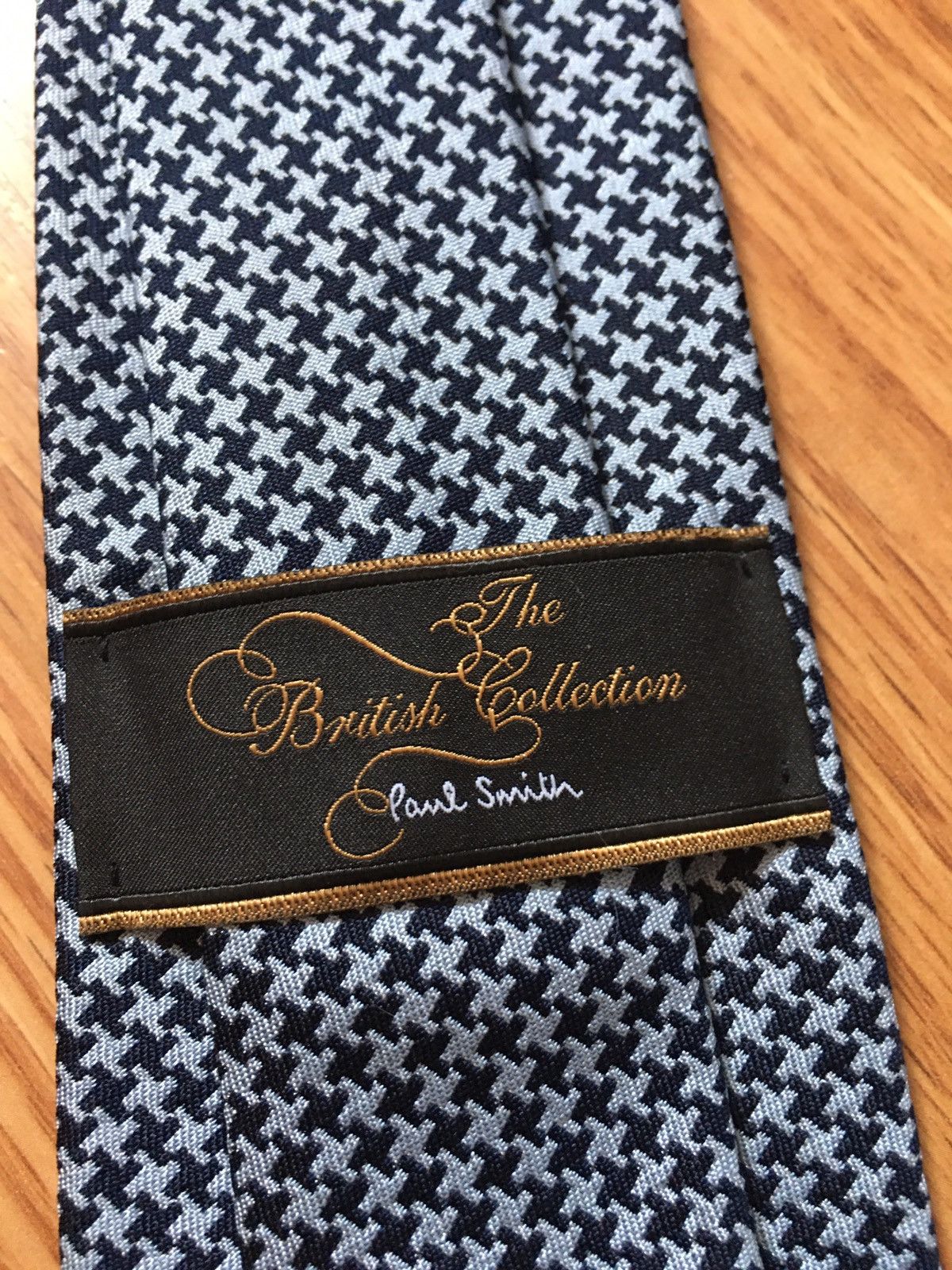 Designer × Paul Smith Paul Smith British Collection Blue Designer Silk Mens Tie Size ONE SIZE - 3 Thumbnail