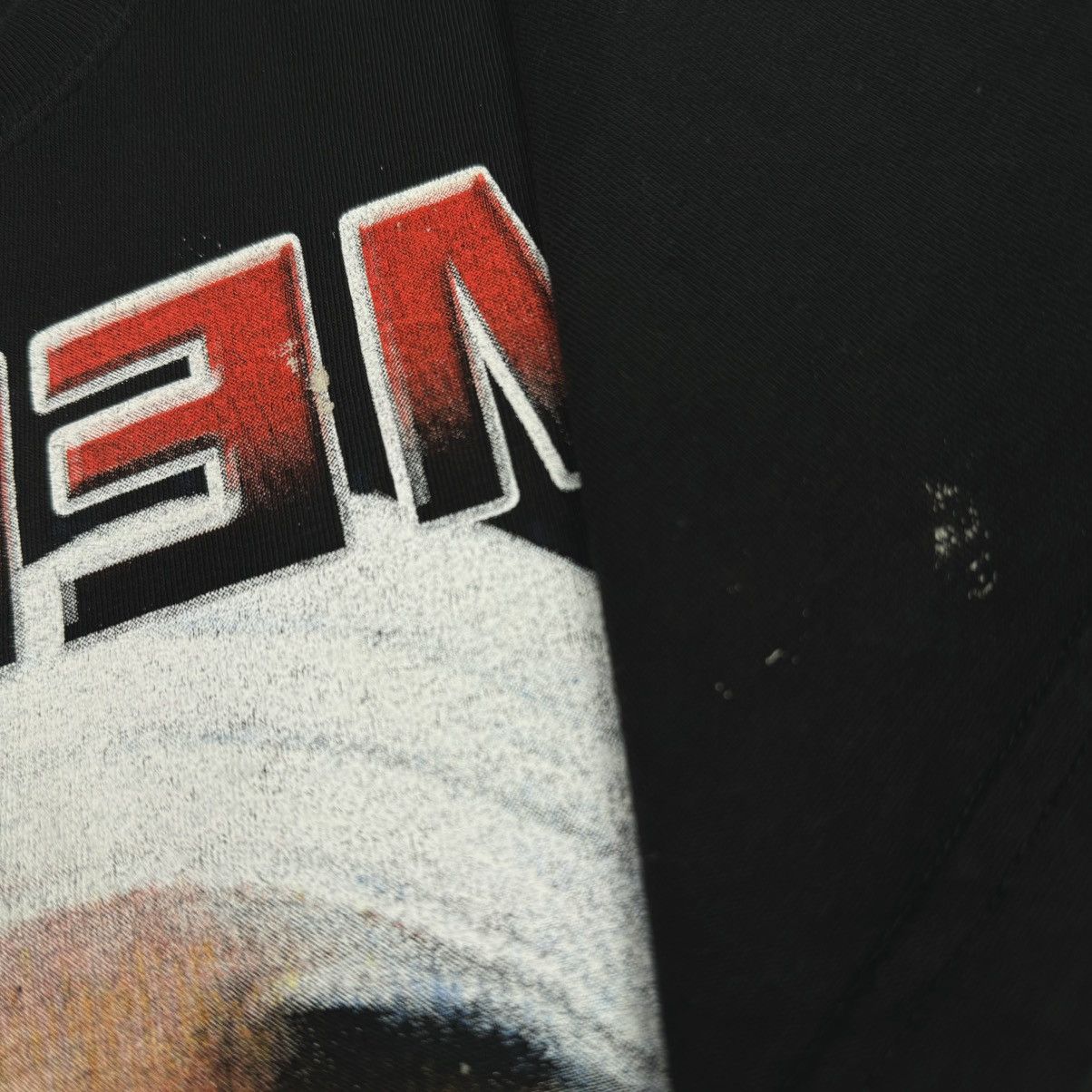 Rap Tees Vintage 90s Eminem Chainsaw Mask Rare Euro Rap T Shirt Size US L / EU 52-54 / 3 - 7 Thumbnail