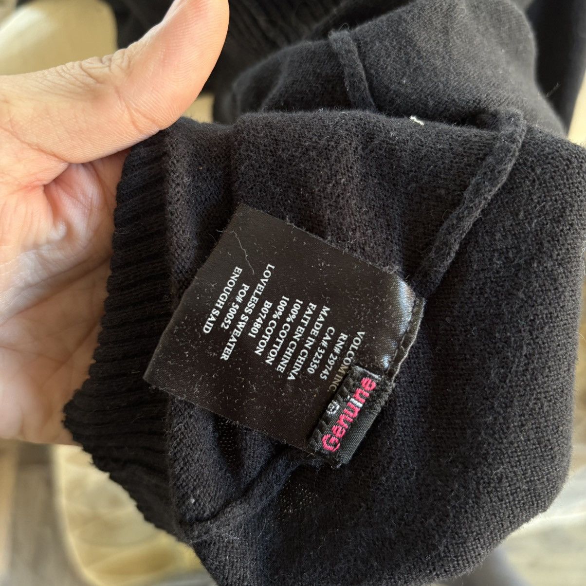 Volcom Y2K Volcom Genuine Knit Sweater Size S / US 4 / IT 40 - 6 Thumbnail