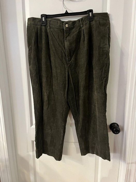 Trader Bay Trader Bay Olive Corduroy Pants 100% Cotton Vintage 1990's ...