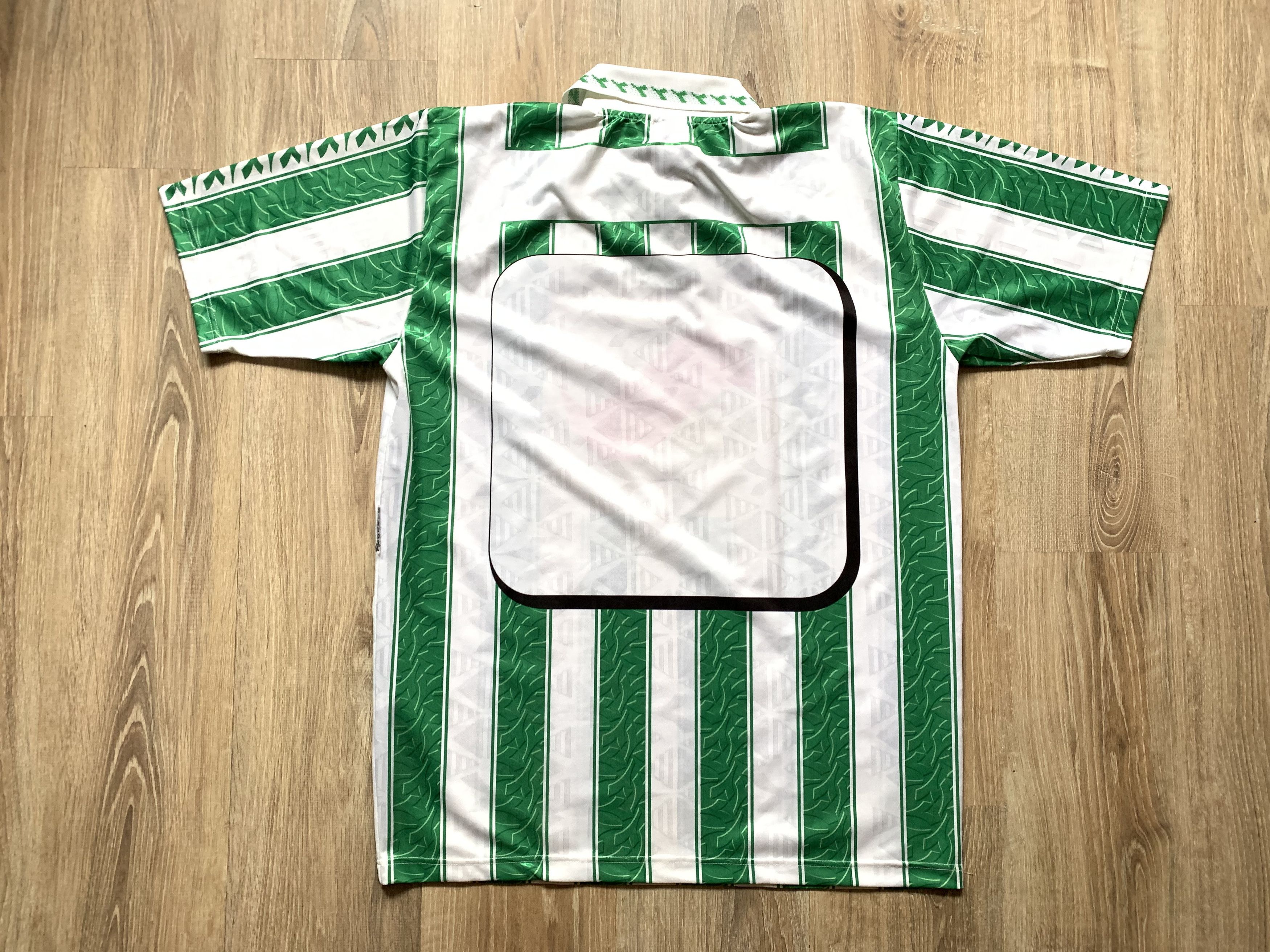 Diadora Vintage Diadora Rapid Vienna Home Shirt 1996-1998 Size US XXL / EU 58 / 5 - 2 Thumbnail