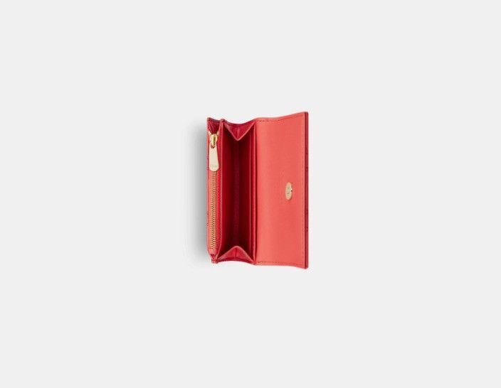 Dior o1w1db10325 Size: OS / S0966ON Glycine Wallet in Coral Size ONE SIZE - 3 Thumbnail