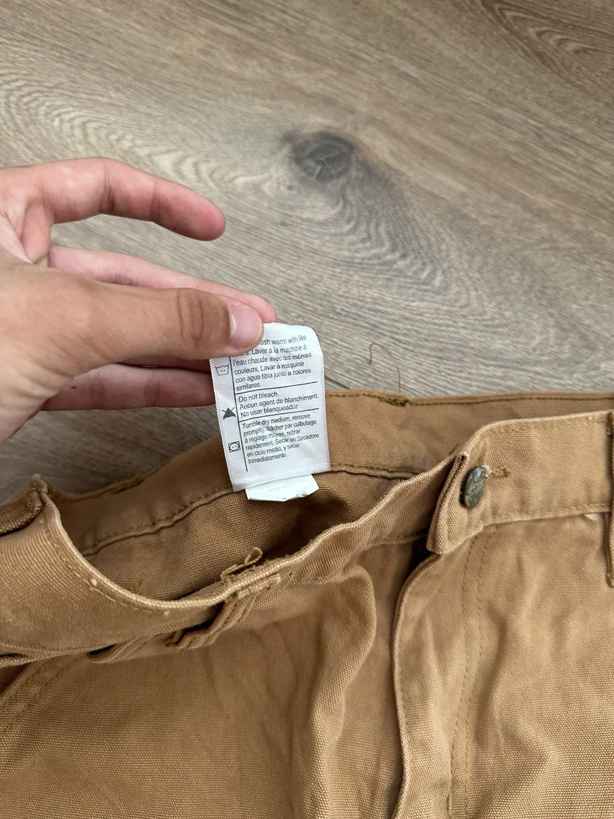 Carhartt 🔥VINTAGE CARHARTT DOUBLE KNEE CARPENTER WORK PANTS BAGGY🔥 Size US 34 / EU 50 - 11 Thumbnail