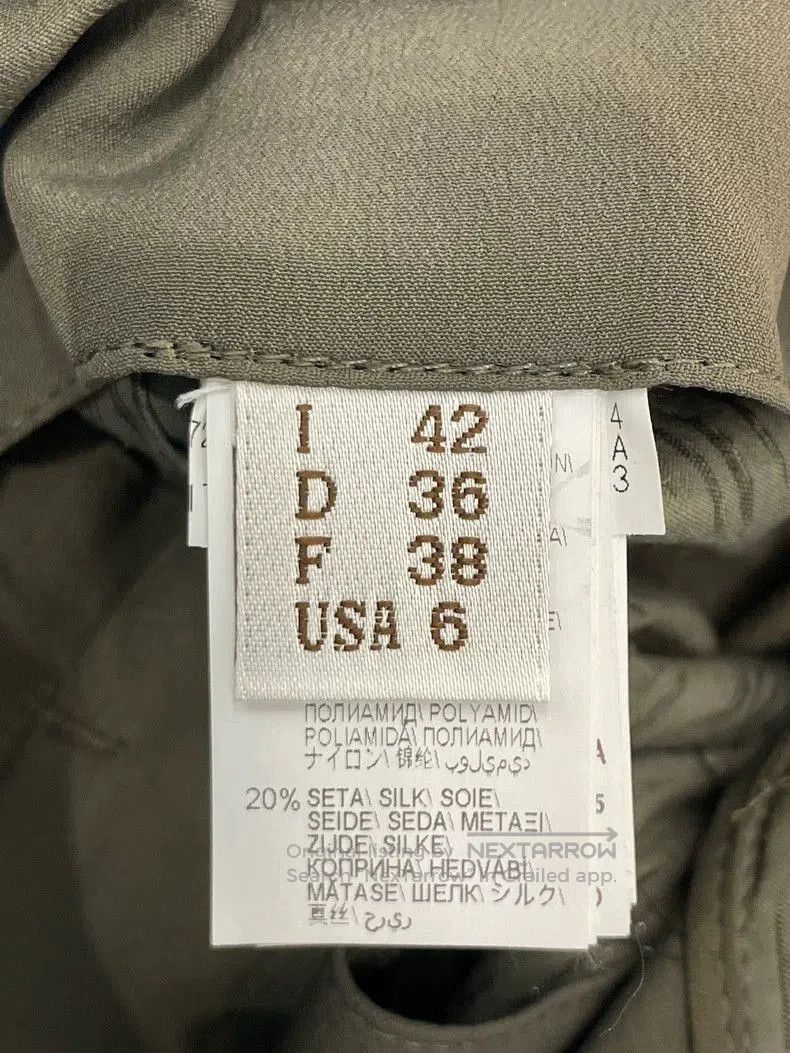 Brunello Cucinelli Brunello Cucinelli Green Cotton Trousers. Size US 38 / EU 54 - 4 Thumbnail