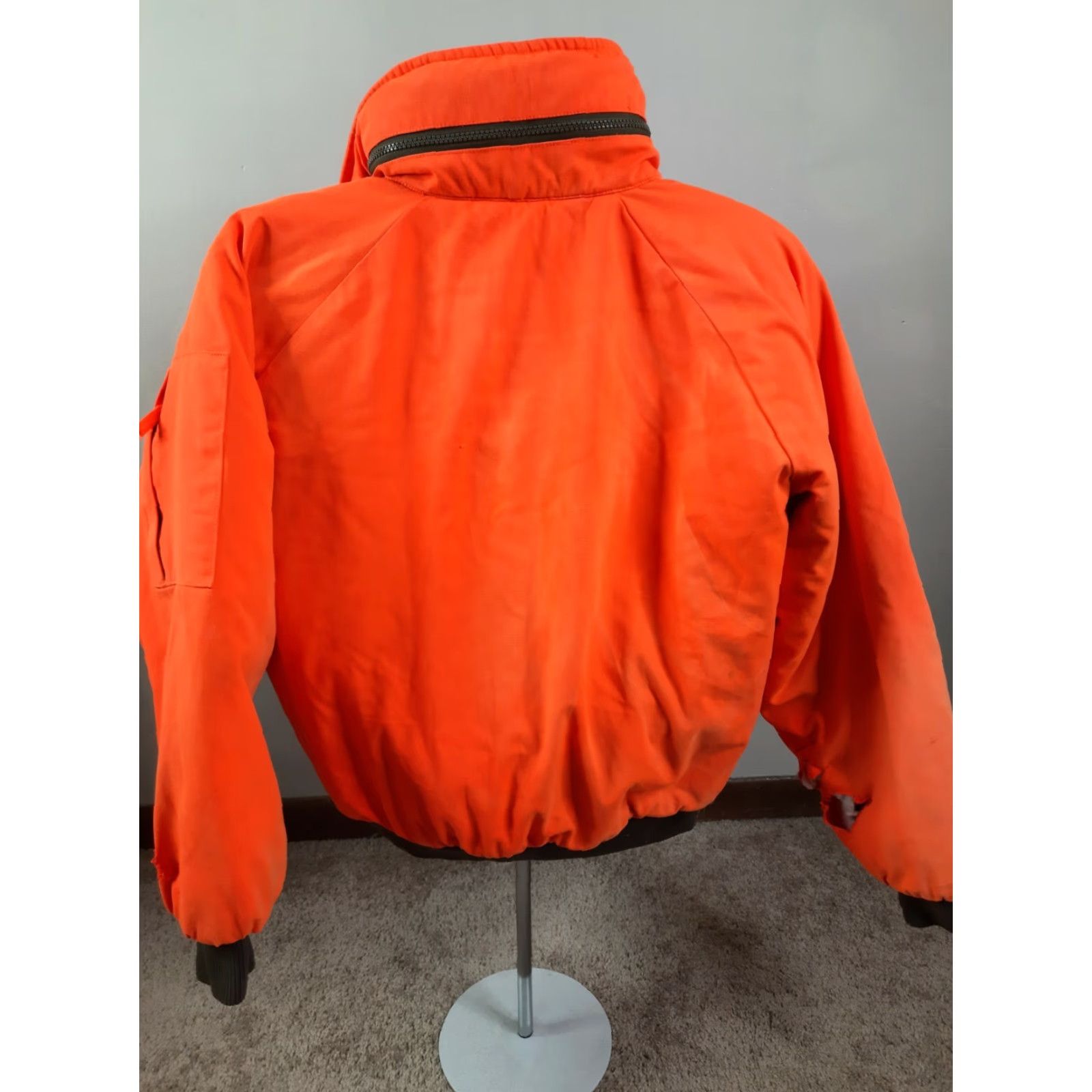 Vintage VINTAGE Trail Stalker Blaze Orange Zip Snap Up Hunting Coat Insulated Jacket Men Medium Size US M / EU 48-50 / 2 - 6 Thumbnail