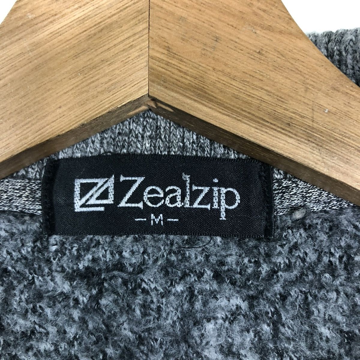 Japanese Brand × Vintage 📌VINTAGE SWEATSHIRT COLLAR BIG LOGO ZEALZIP JAPAN Size US M / EU 48-50 / 2 - 17 Thumbnail