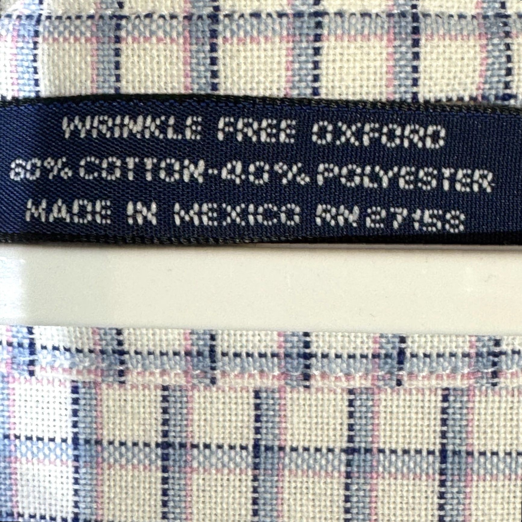 Vintage 59th Street Brownstone Shirt Blue Check Short Sleeve Button-Down M856 Mens Regular XS? No Size US XXL / EU 58 / 5 - 7 Thumbnail