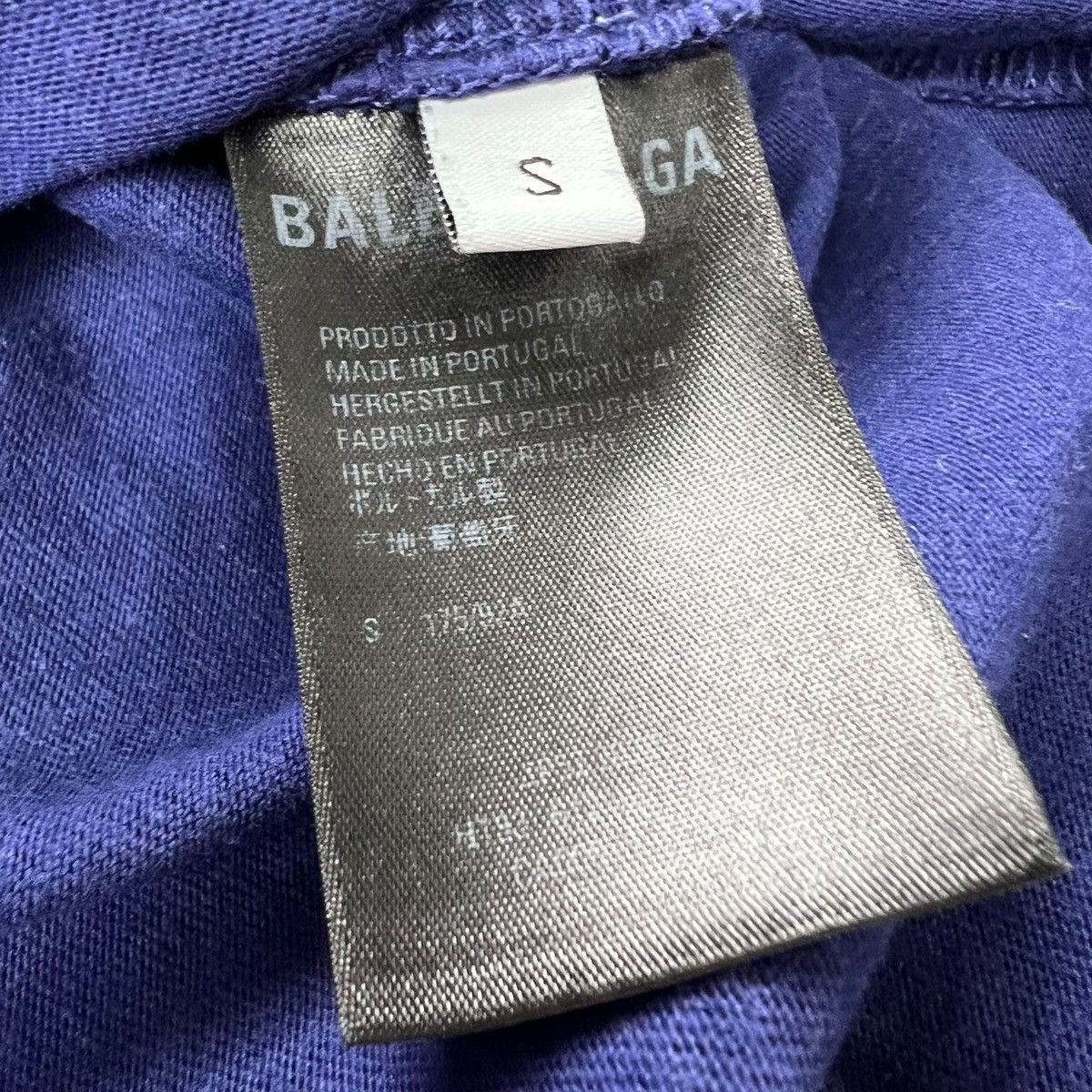 Balenciaga Balenciaga Copyright Logo Blue T Shirt Size US M / EU 48-50 / 2 - 4 Thumbnail