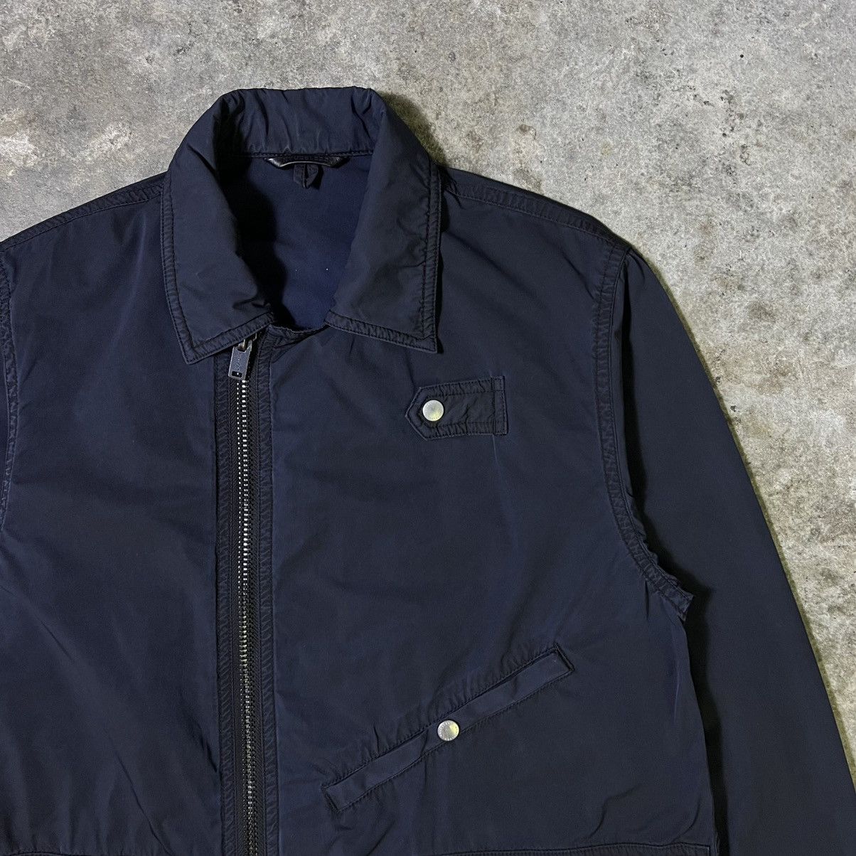 Other NYUZELESS Japan - Down-Lined Rider Jacket - Navy Blue Size US L / EU 52-54 / 3 - 5 Thumbnail