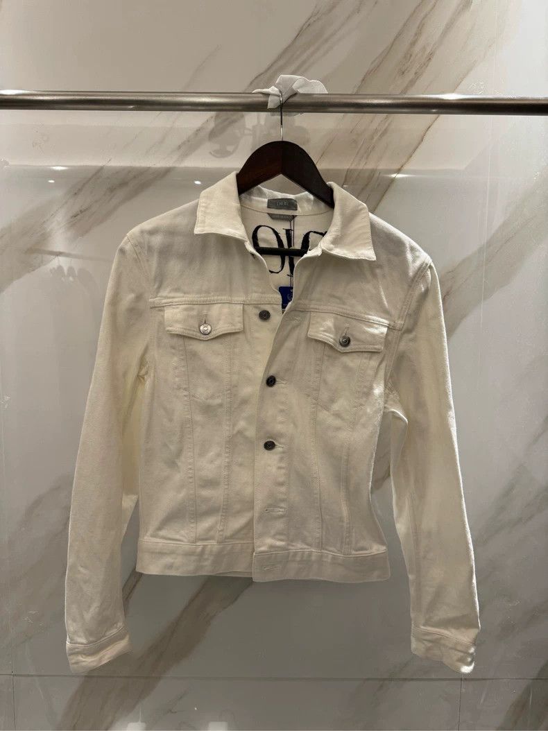 Dior Dior Logo denim jacket on the back 2504-Nextarrow Size M / US 6-8 / IT 42-44 - 1 Thumbnail