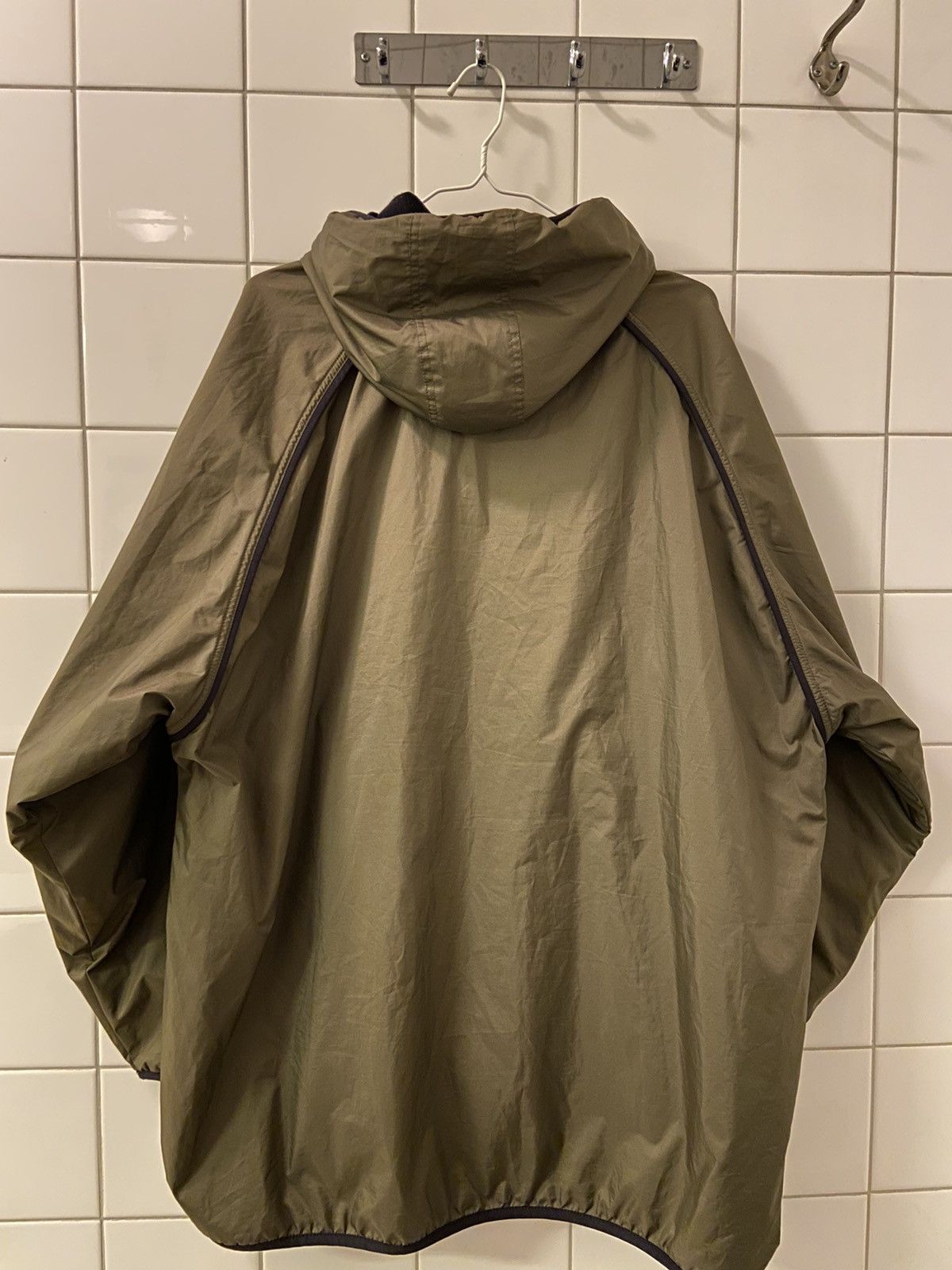Adidas × Vintage Adidas hooded nylon/fleece jacket Size US XL / EU 56 / 4 - 2 Thumbnail