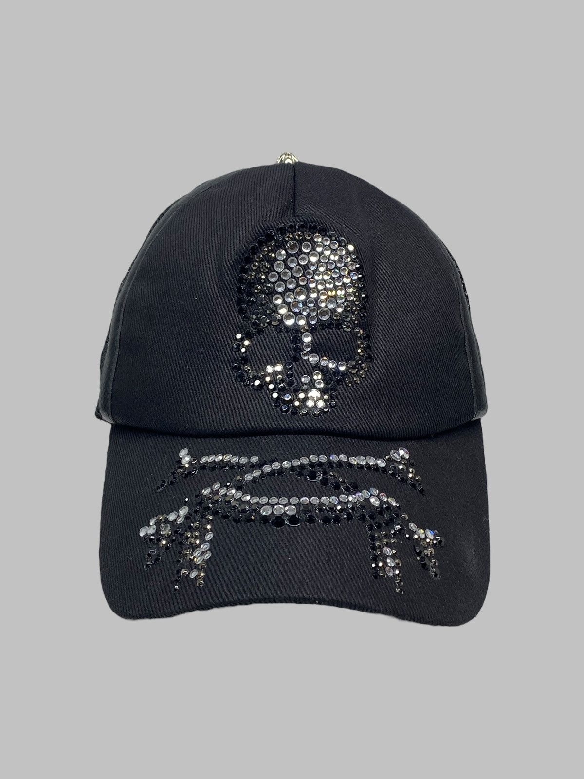 Other Jupiter Juno Rhinestones Skull Mesh Cap 14th Addiction Style Size ONE SIZE - 3 Thumbnail