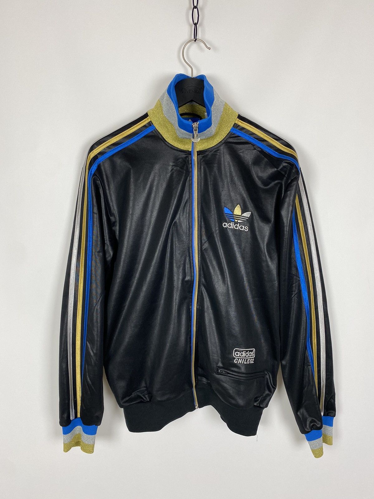 Adidas Adidas Originals Chile 62 Shiny Zip Up Track Top Size US M / EU 48-50 / 2 - 1 Thumbnail