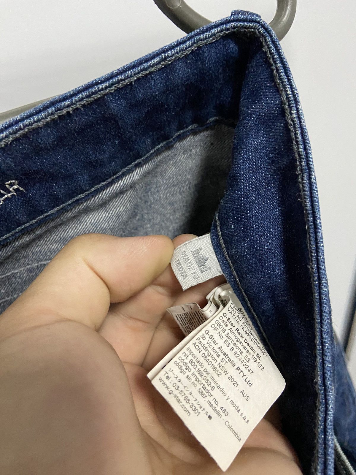 G-Star × Vintage G-Star Raw jeans Denim Pants big logo GS01 Size US 31 - 10 Thumbnail