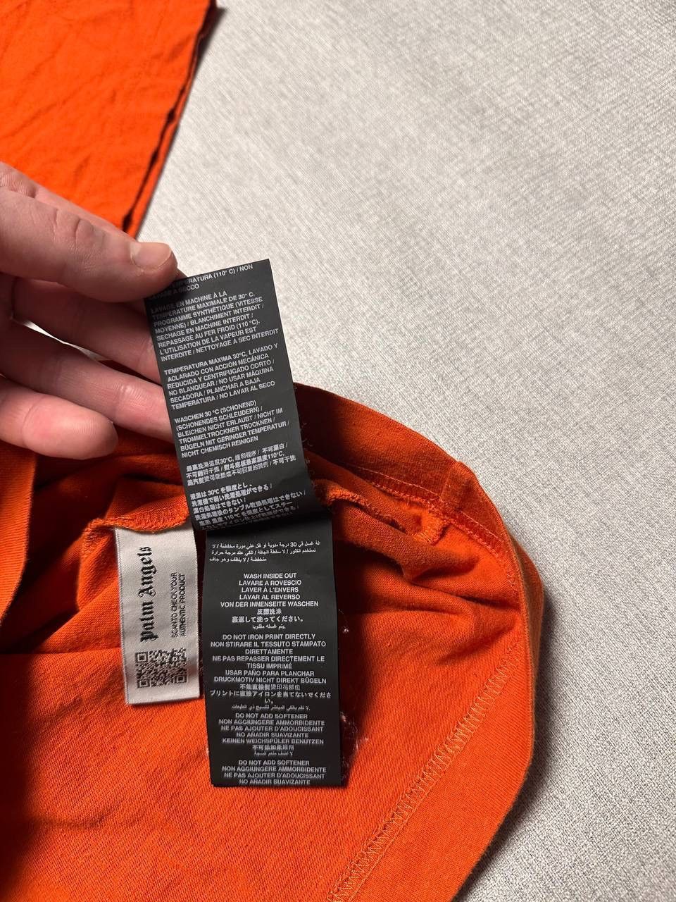 Palm Angels Palm Angels Teddy Bear T Shirt Orange Mens M Size US M / EU 48-50 / 2 - 14 Thumbnail