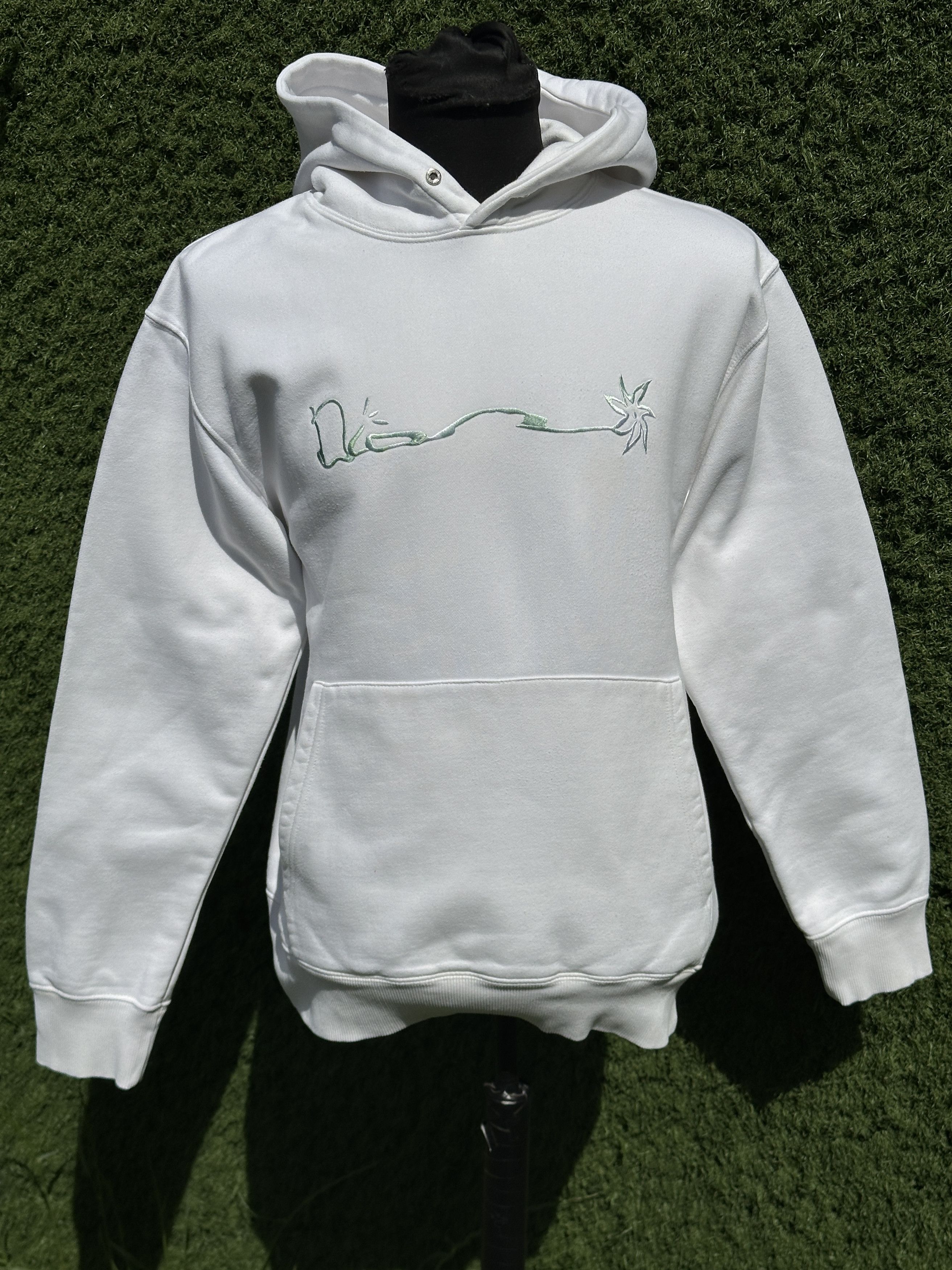 Dior Dior Oversized Embroidered Pullover Hoodie Size L Rare Size US L / EU 52-54 / 3 - 1 Thumbnail