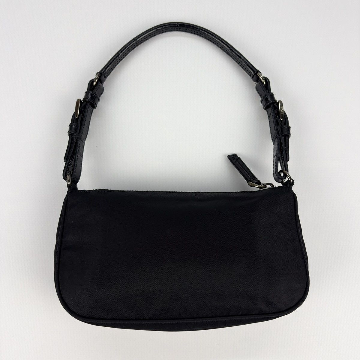 Prada Prada Vintage Nylon Bag rhinestone logo Size ONE SIZE - 3 Thumbnail