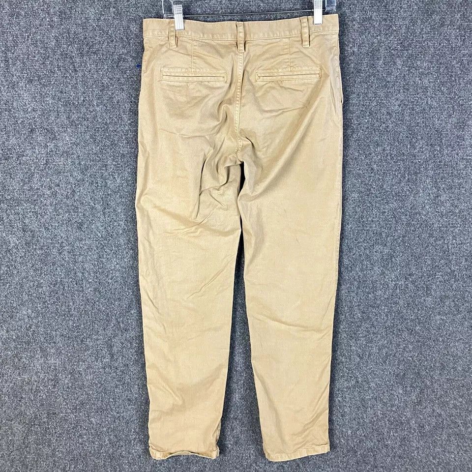 Armani Exchange Armani Exchange Chino Pants Women's 28 Boyfriend Beige Size 28" / US 6 / IT 42 - 5 Thumbnail