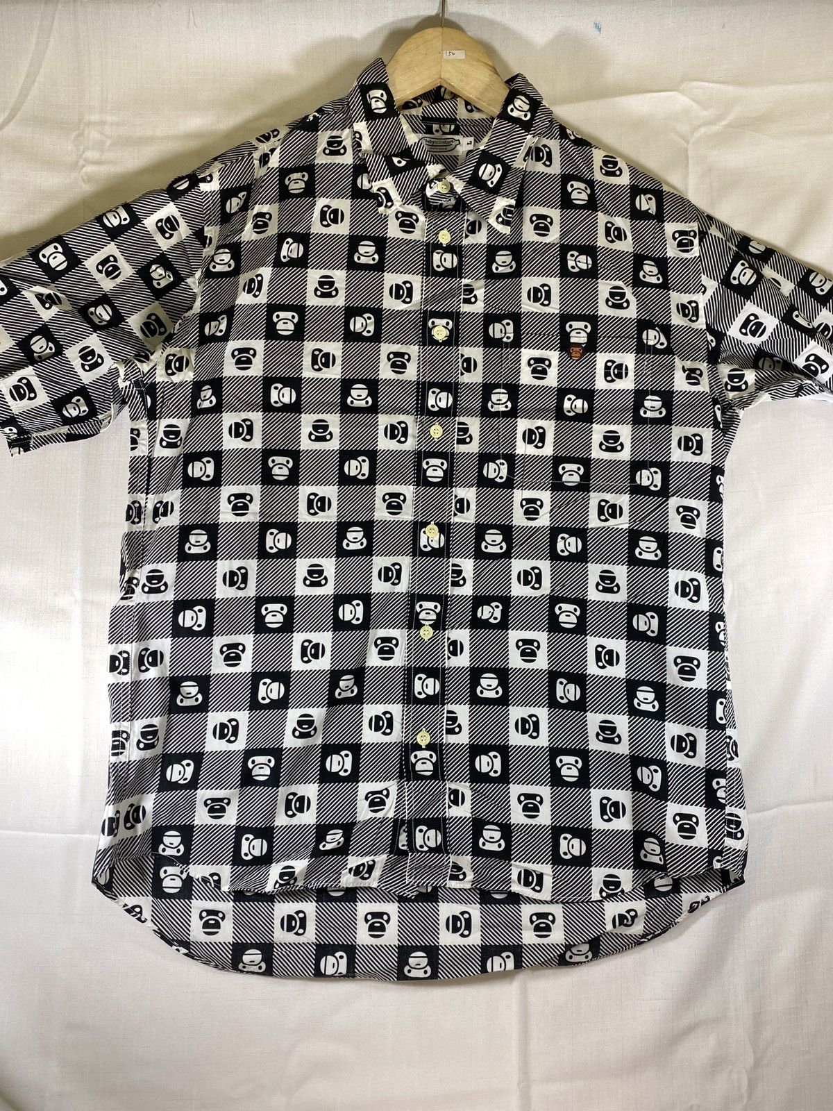 Bape baby milo ape faces monogram nigo pharrel era Size US L / EU 52-54 / 3 - 1 Thumbnail