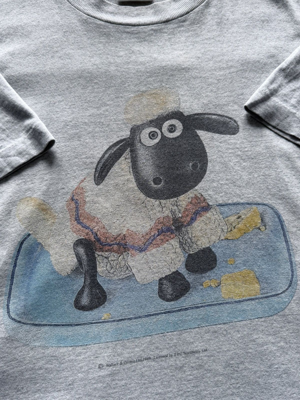 Cartoon Network Vintage 90s Wallace & Gromit T-Shirt Tee Size US L / EU 52-54 / 3 - 3 Thumbnail