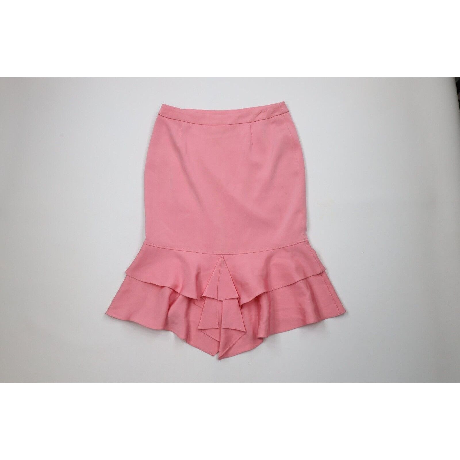 Escada Escada Couture Stretch Silk Ruffled Layered Skirt Size 40" / US 18 - 8 Thumbnail