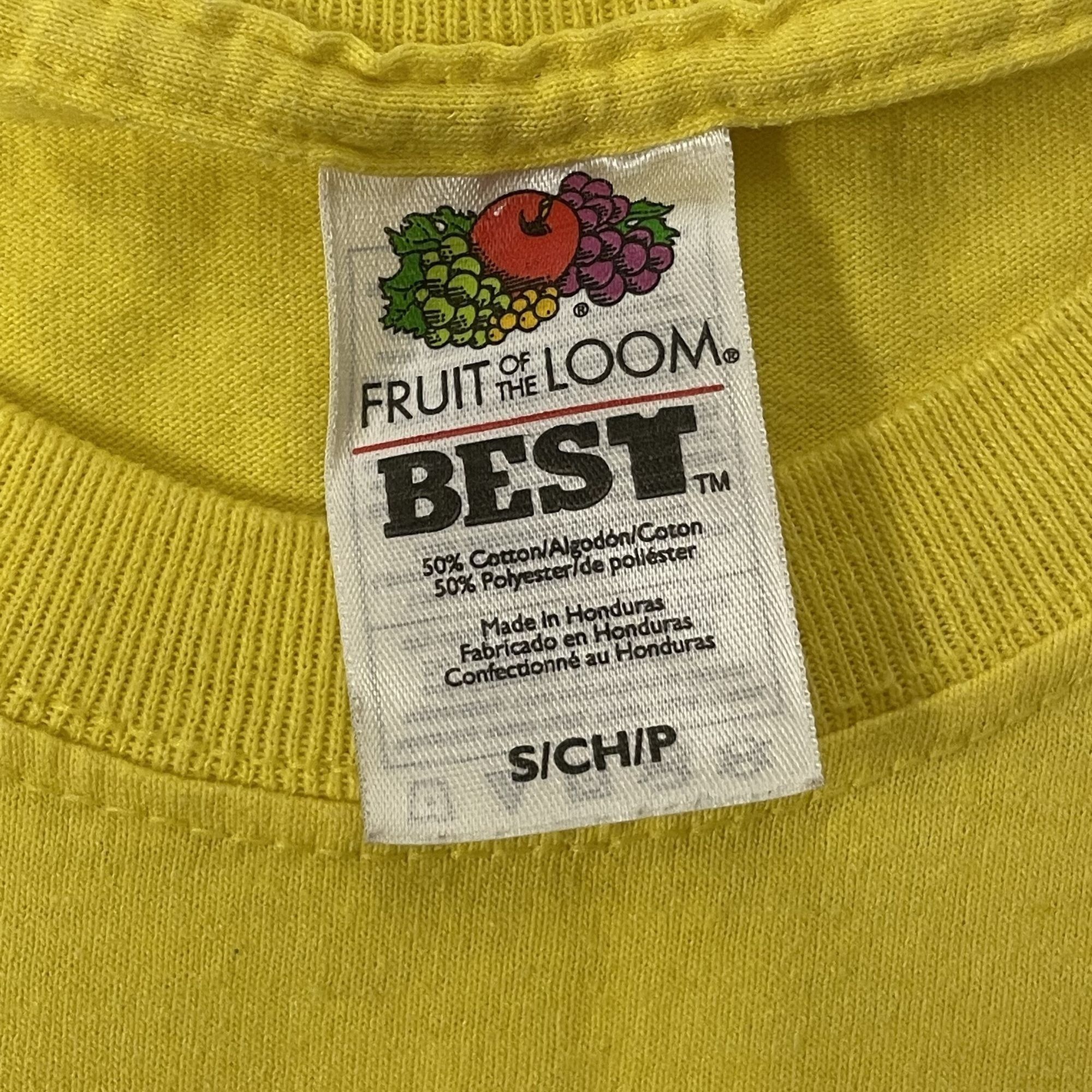 Fruit Of The Loom Vtg BEST Yellow The COMEDY BARN THEATRE Pigeon Forge TN Tee Size US S / EU 44-46 / 1 - 5 Thumbnail