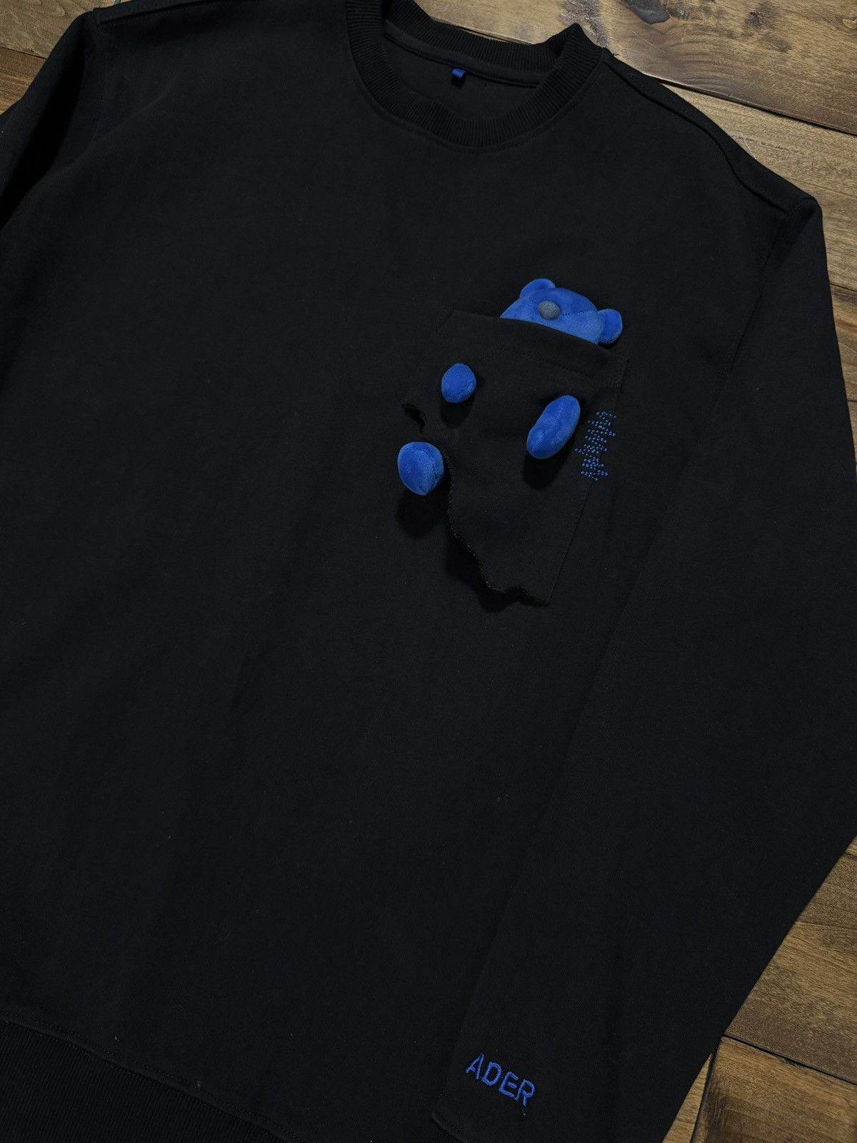 Ader Error Ader Error Pocket Bear Sweatshirt A1 Size US L / EU 52-54 / 3 - 8 Thumbnail