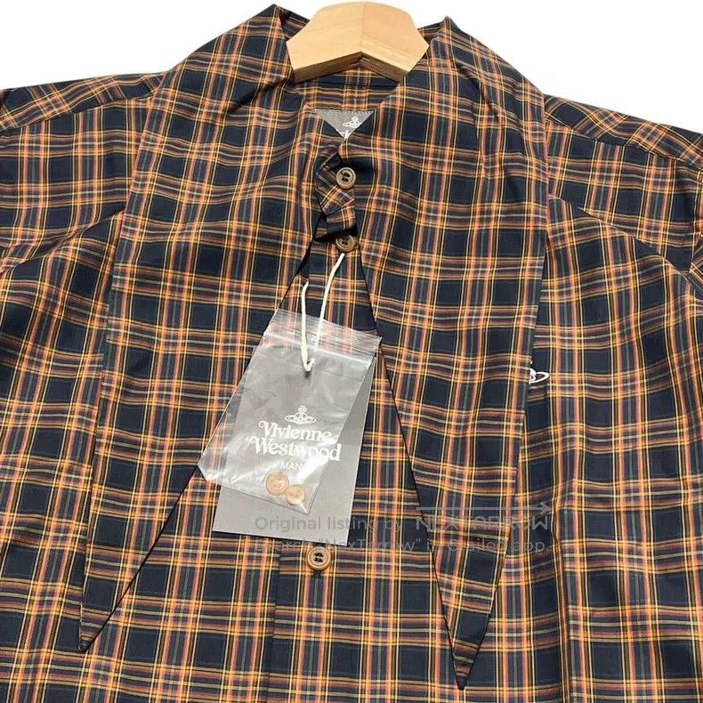 Vivienne Westwood Vivienne Westwood Plaid Planet Embroidered Rabbit Ear Coll Size M / US 6-8 / IT 42-44 - 4 Thumbnail