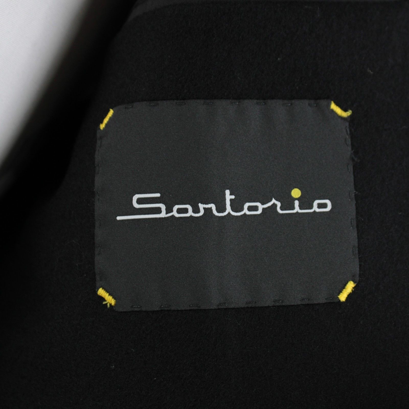 SARTORIO Sartorio Sport Coat Size 44 Long US in Black Size 44R - 7 Thumbnail