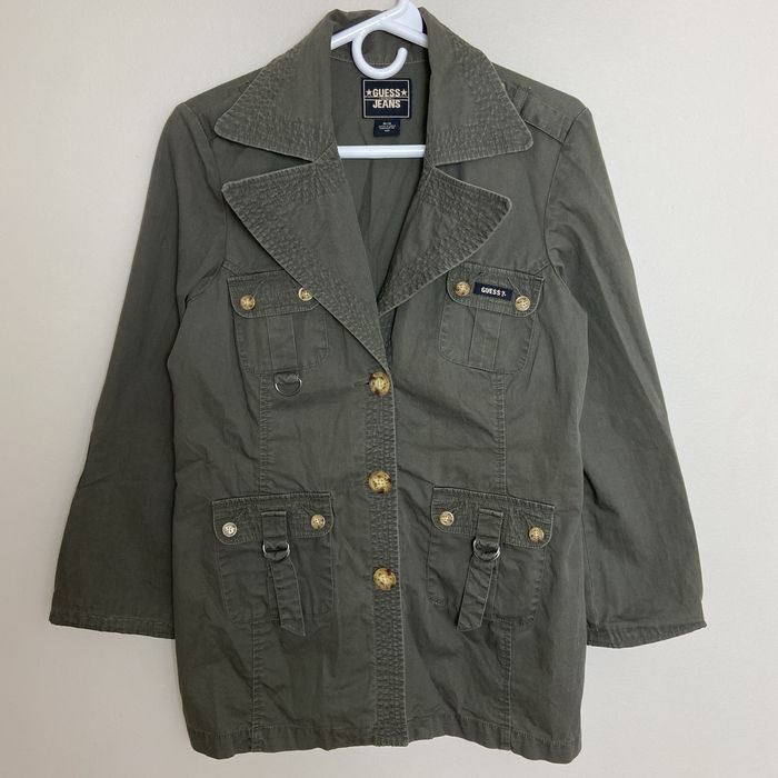 guess army jacket