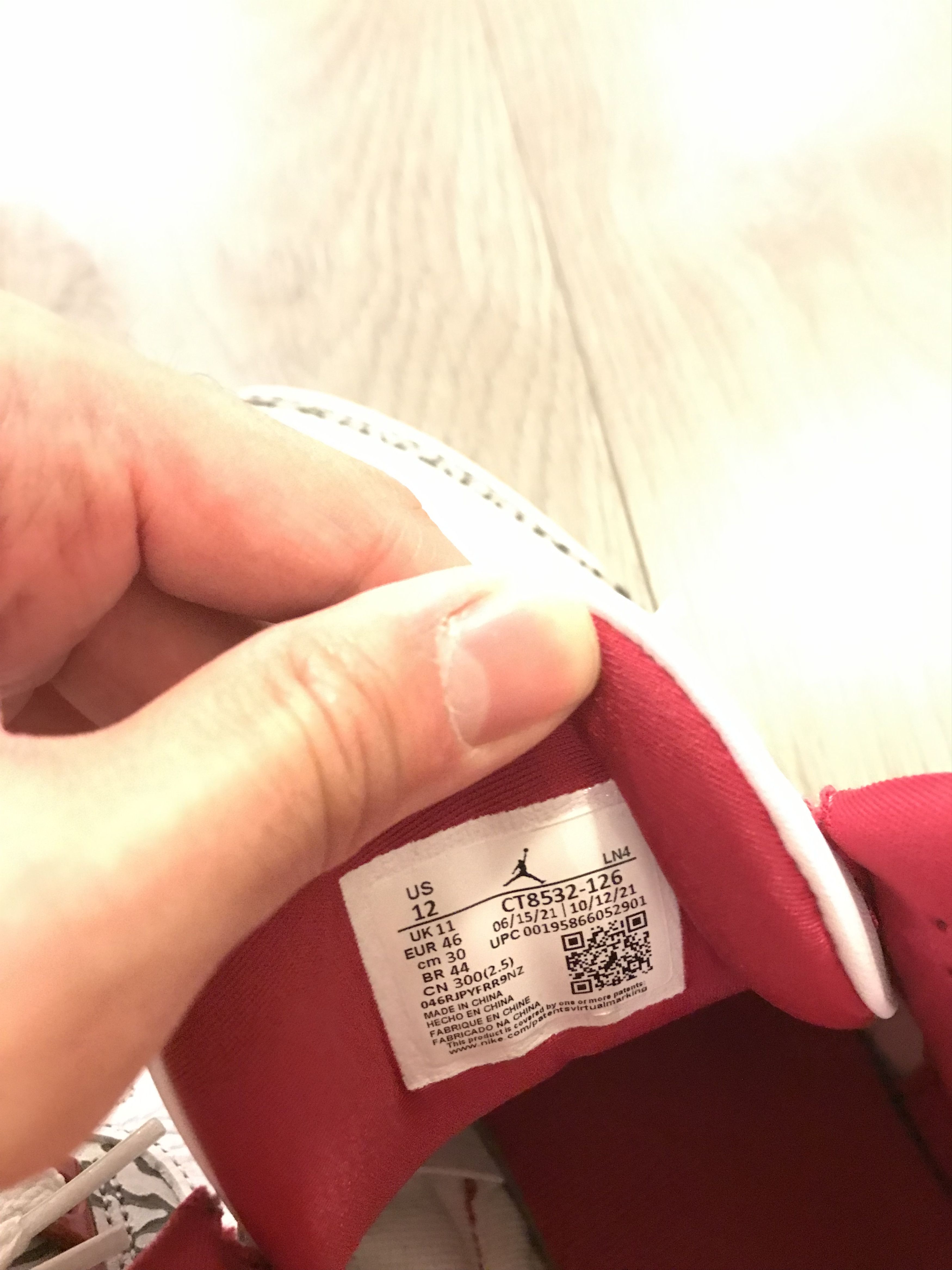 Jordan Brand Jordan 3 Retro Cardinal Red Size US 12 / EU 45 - 6 Thumbnail