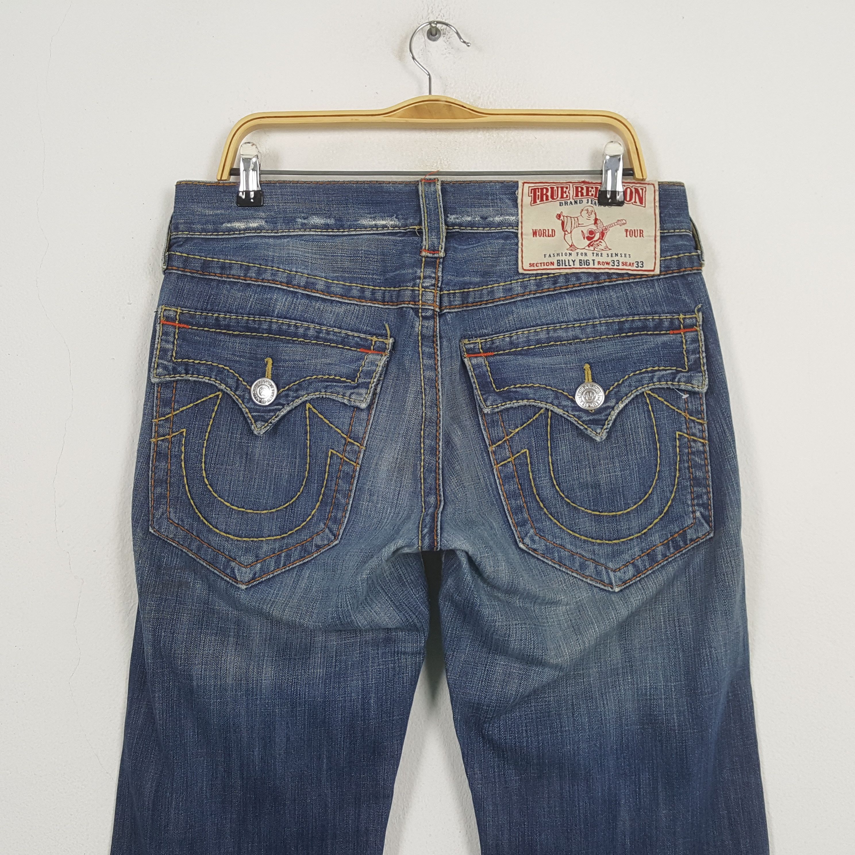 True Religion × Vintage Vintage TRUE RELIGION American Brand Jeans C280N28 Size US 33 - 2 Thumbnail