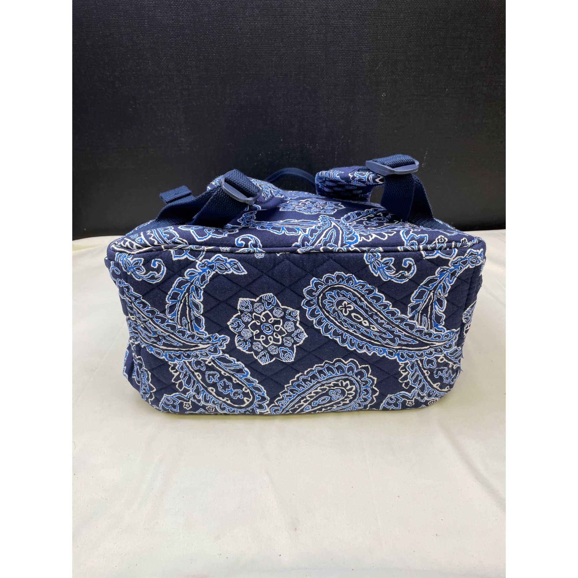 Vera Bradley Vera Bradley Blue Bandana Women's Campus Backpack SKU 6093 Size ONE SIZE - 7 Thumbnail