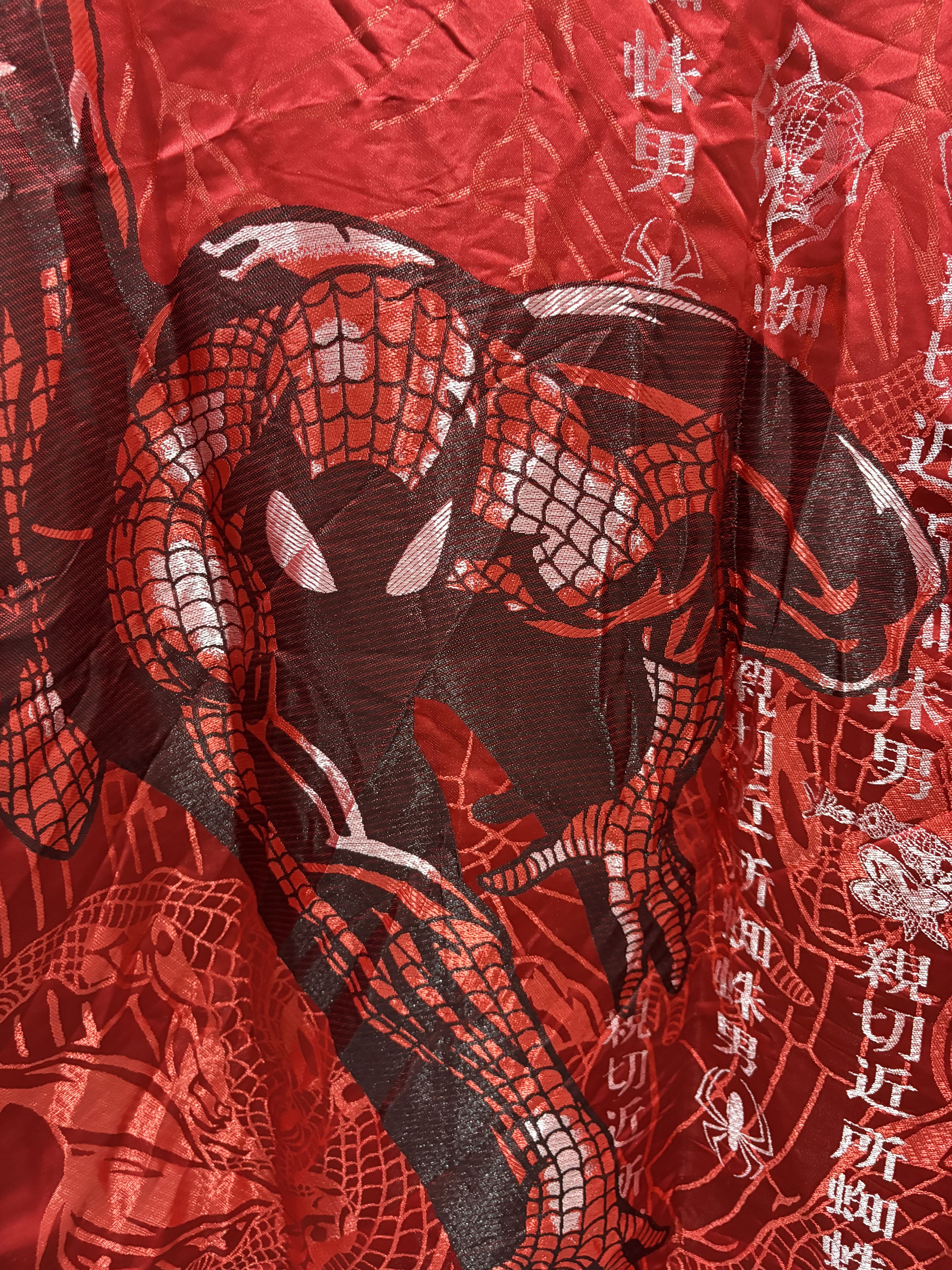 Marvel Comics Vintage spiderman button up rayon shirt Size US L / EU 52-54 / 3 - 8 Thumbnail