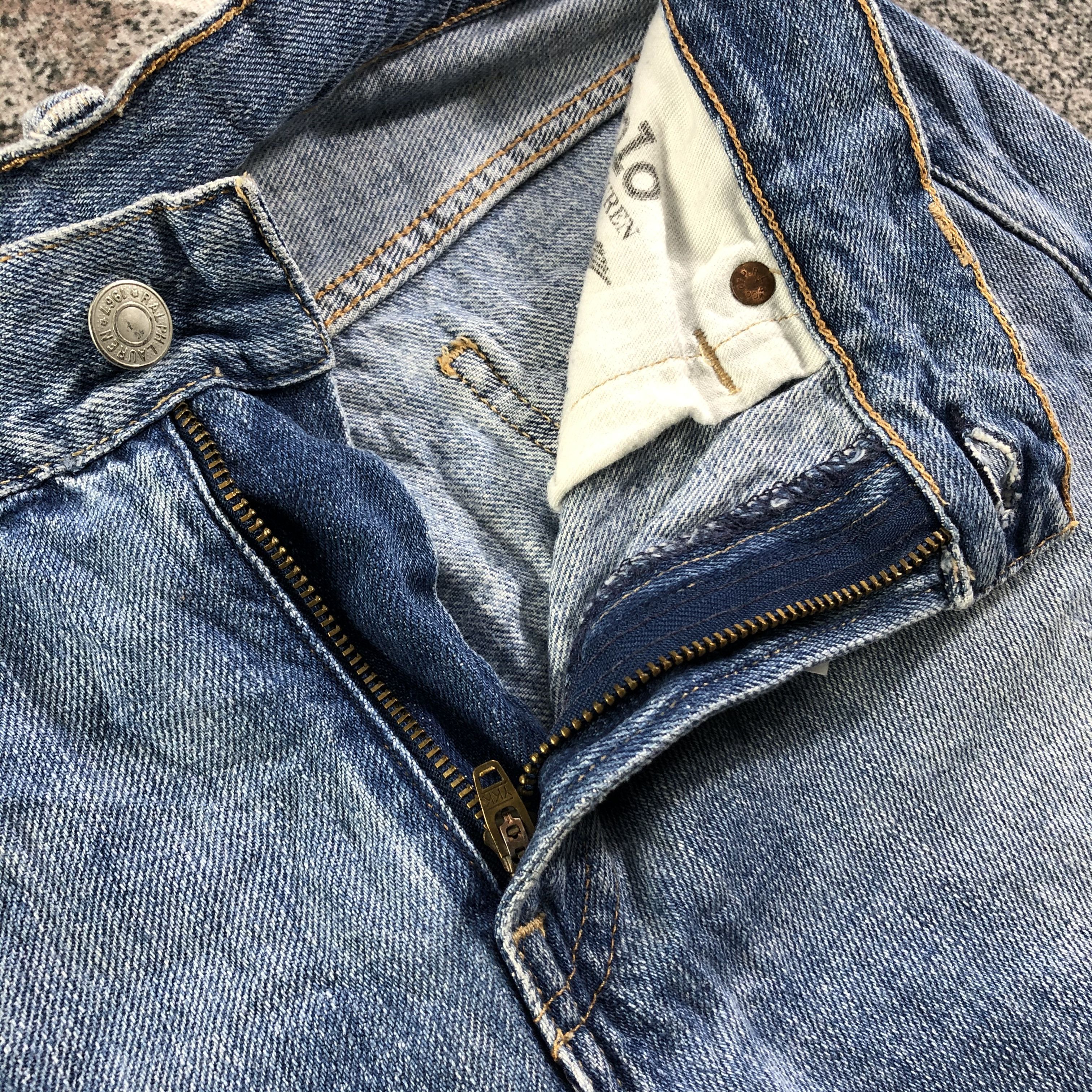 Polo Ralph Lauren Polo Ralph Lauren Jeans Distressed Denim KJ2088 Size US 32 / EU 48 - 8 Thumbnail