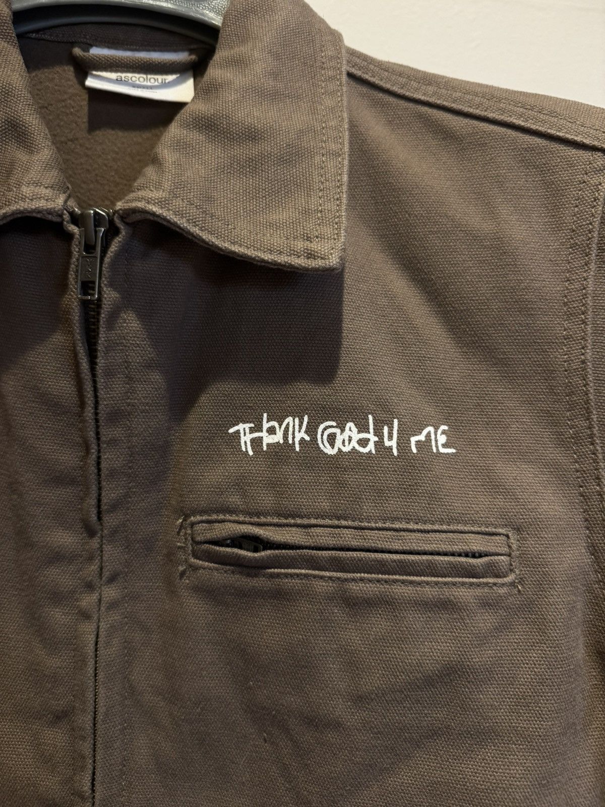 Top Dawg Entertainment ScHoolboy Q THank God For Me Canvas Jacket Size US S / EU 44-46 / 1 - 1 Thumbnail