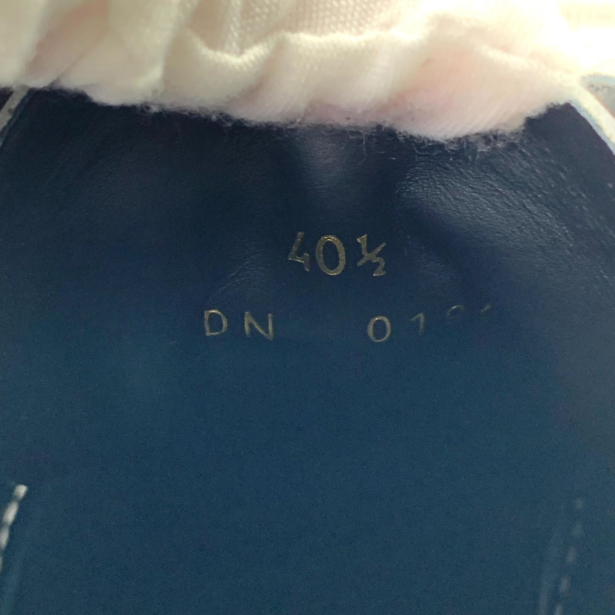Givenchy Givenchy 40.5 White Leather Lace-Up High Top Sneakers With O Size US 7.5 / EU 40-41 - 4 Thumbnail